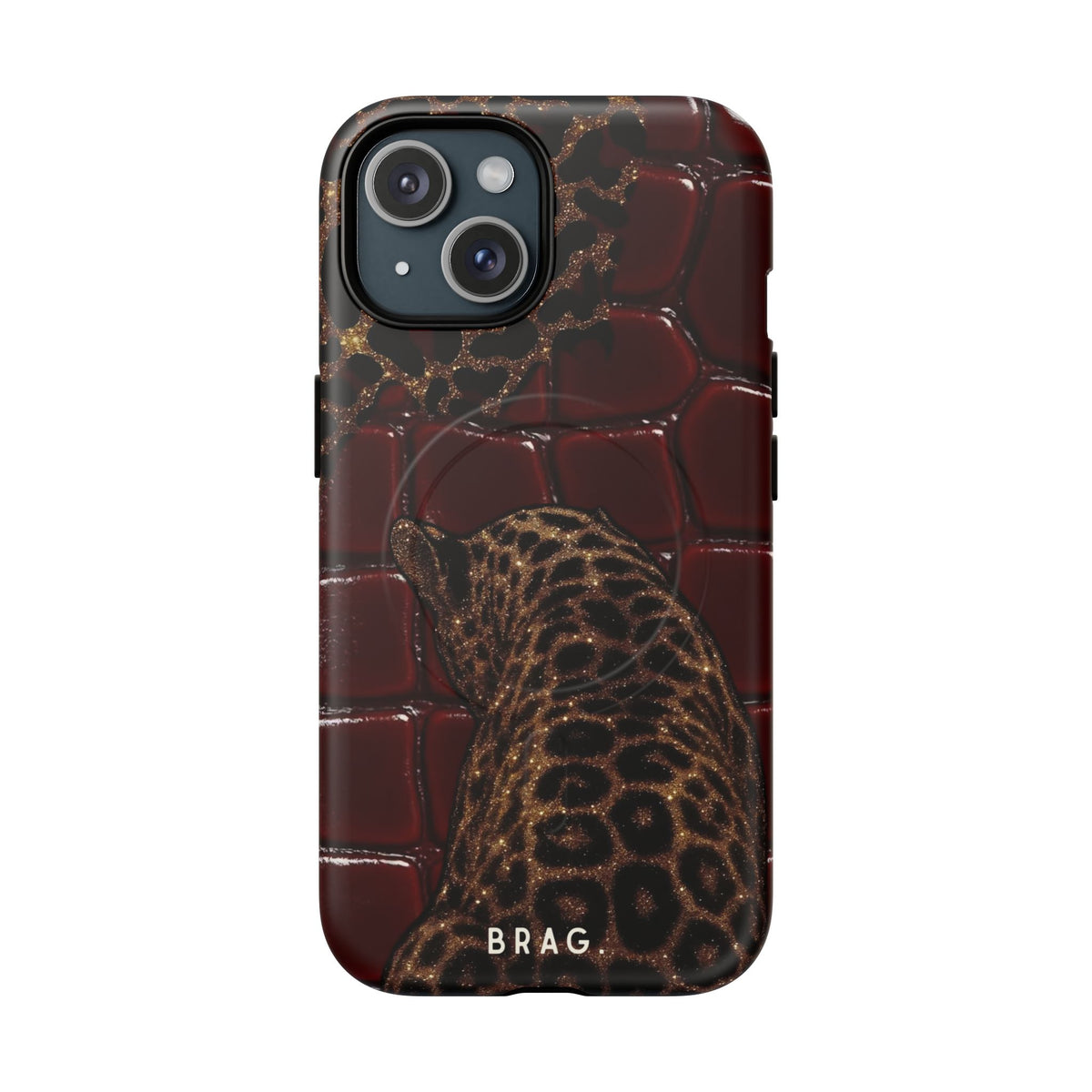 Leopard Lounge MagSafe Tough Phone Case — Magnetic Protective Cover