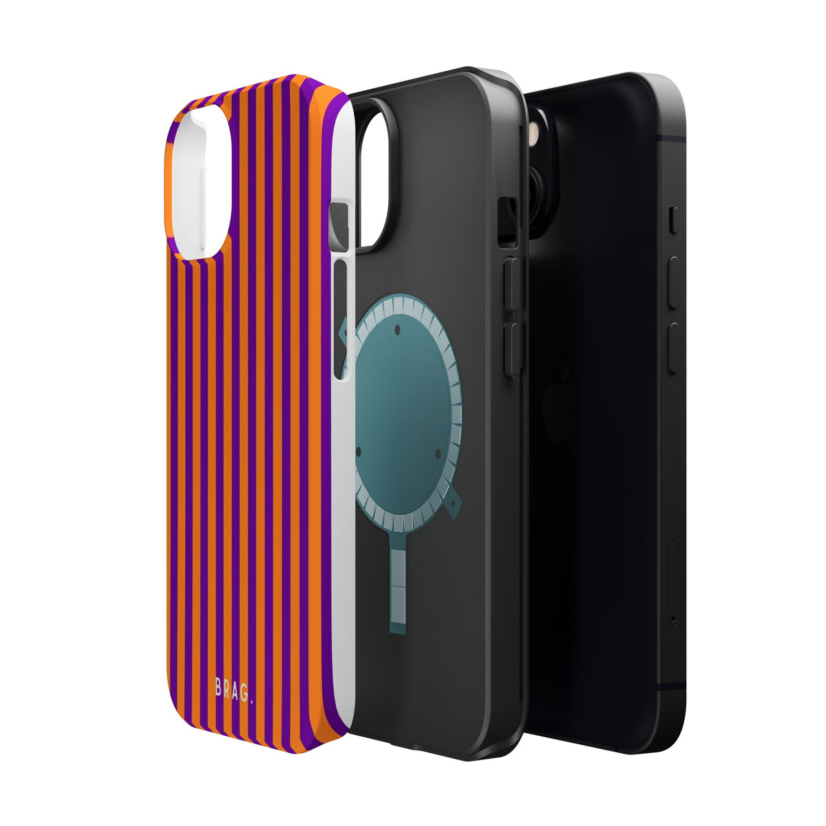 Electric Sunset Magnetic Impact-Resistant Phone Case