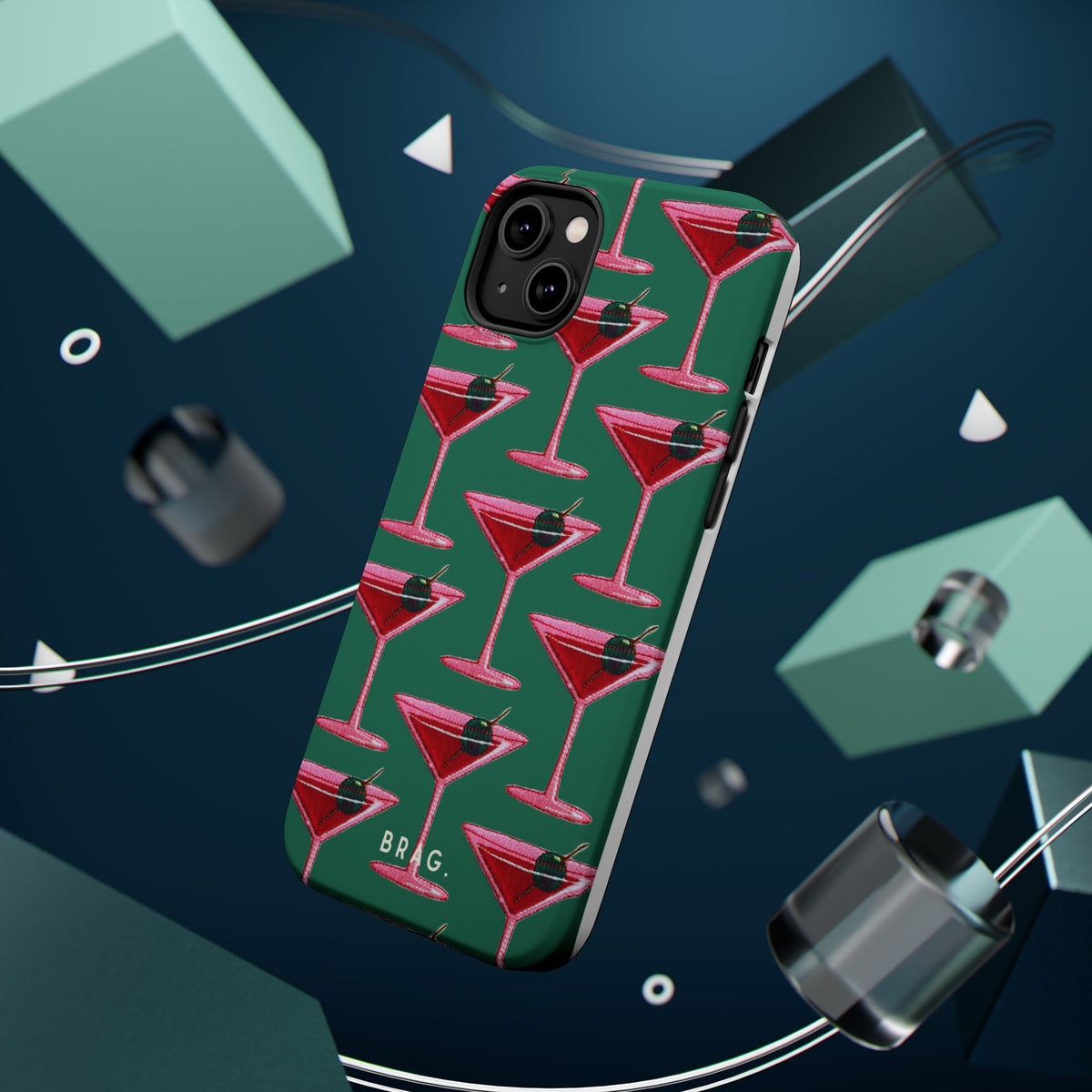 Pink Martini Magnetic Impact-Resistant Phone Case