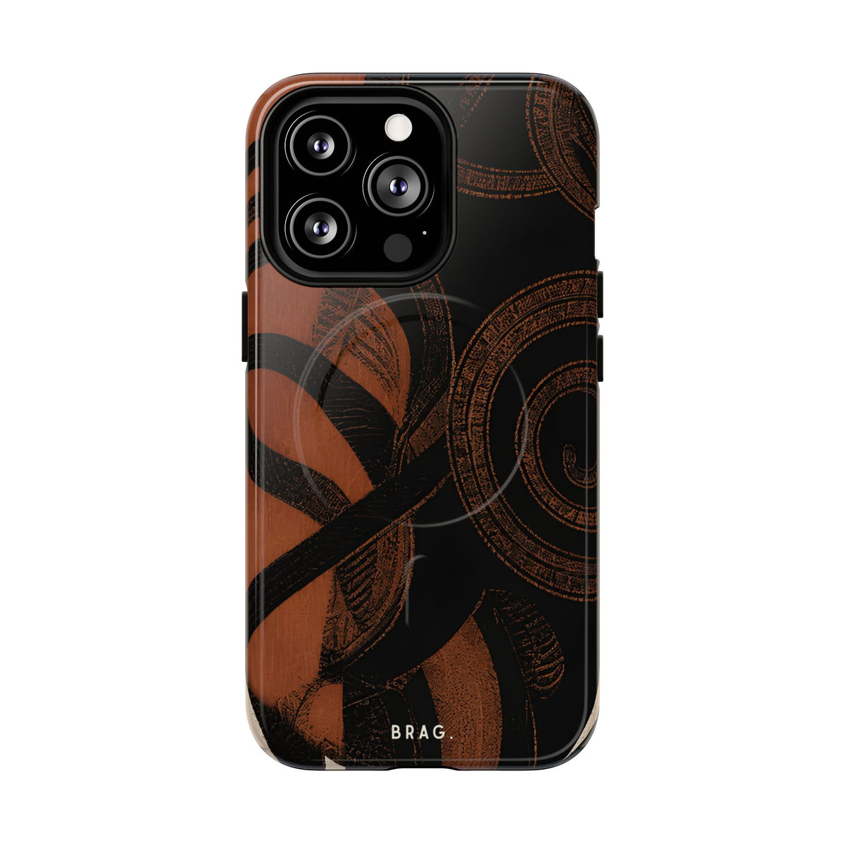 Mighnight Spiral MagSafe Tough Phone Case — Magnetic Protective Cover