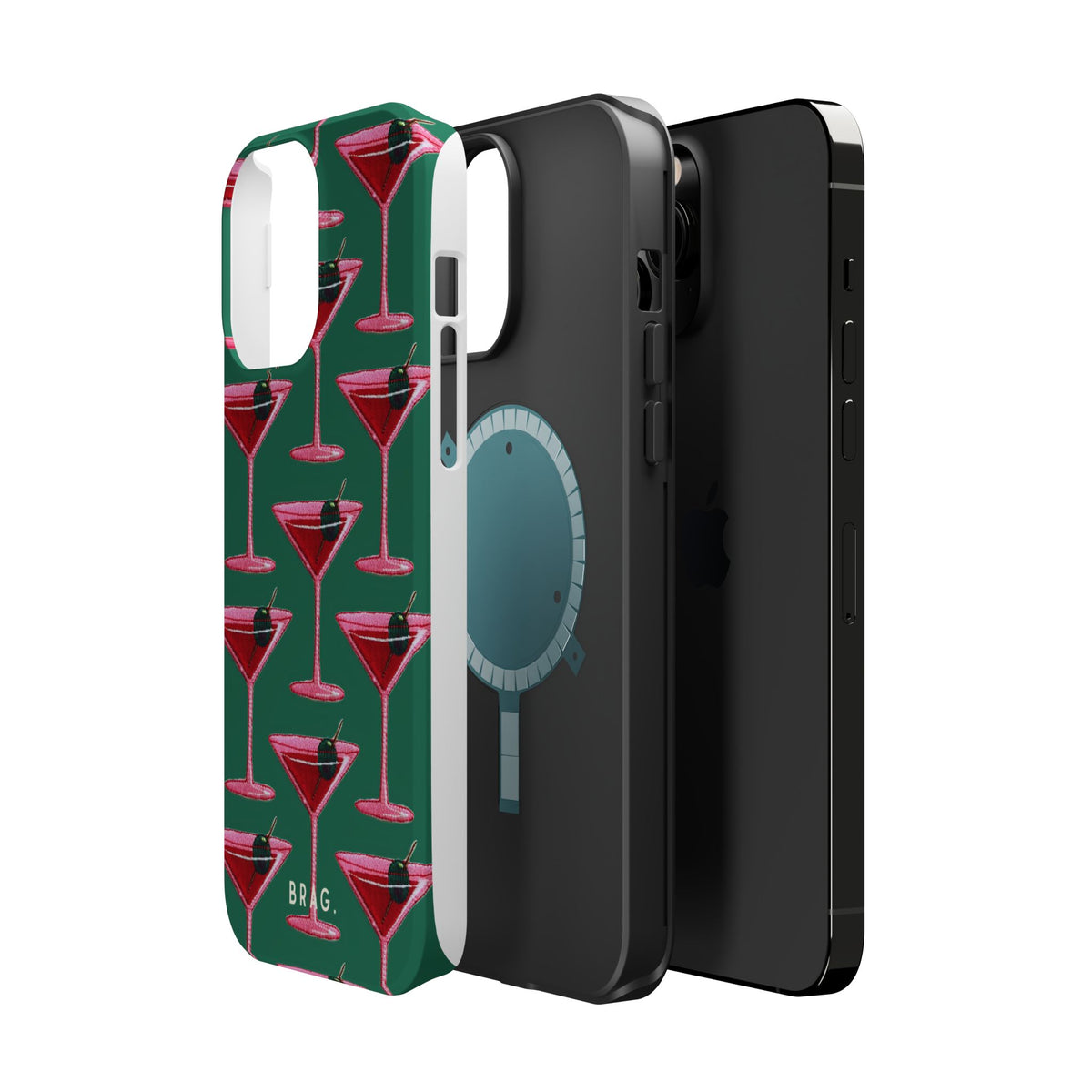 Pink Martini Magnetic Impact-Resistant Phone Case