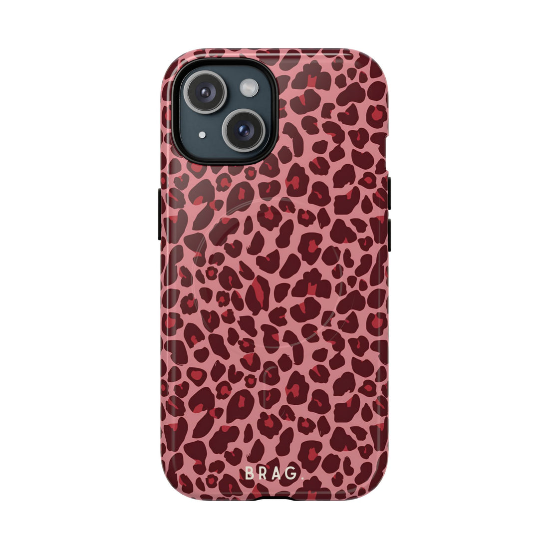 Leopard Love MagSafe Tough Phone Case — Magnetic Protective Cover
