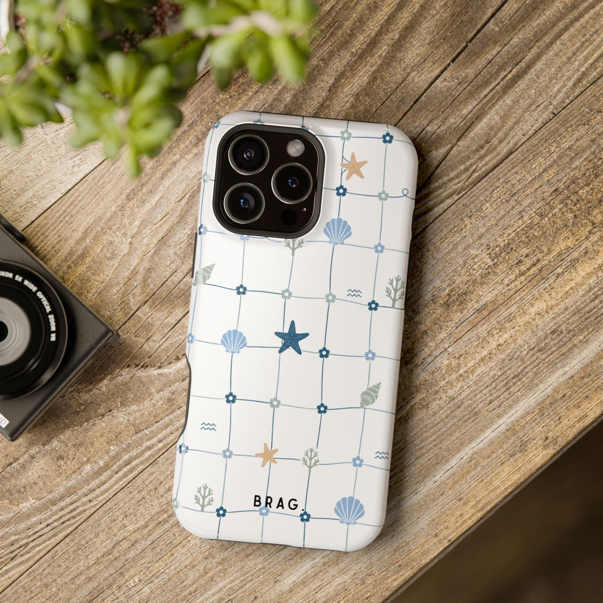 Sea Sun Sand Magnetic Impact-Resistant Phone Case