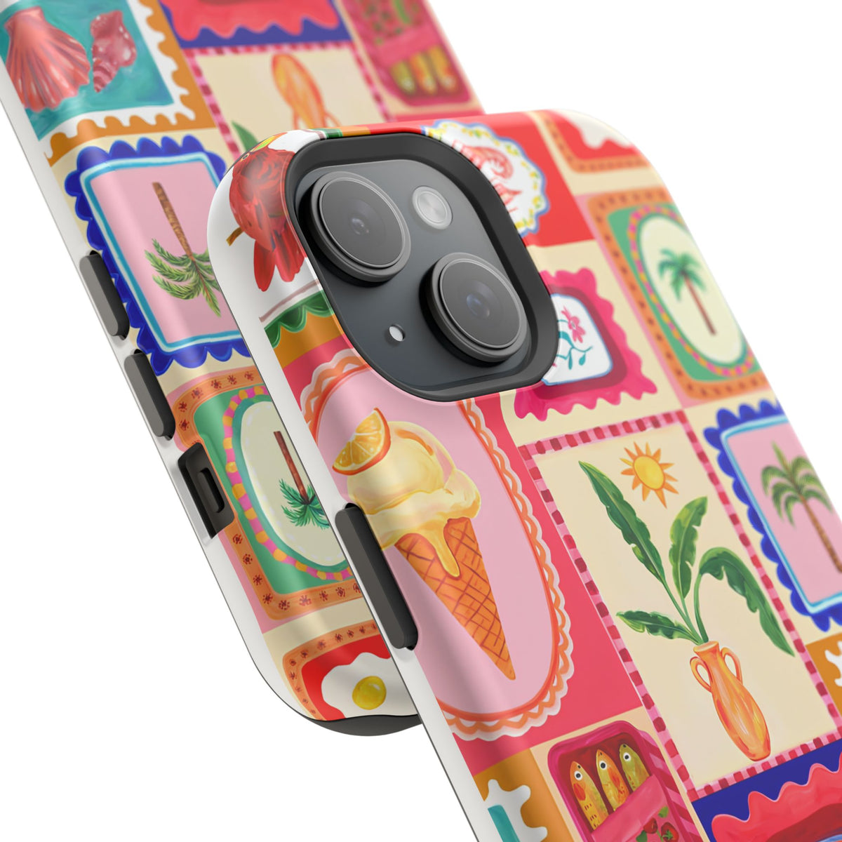 Postcard Magnetic Impact-Resistant Phone Case
