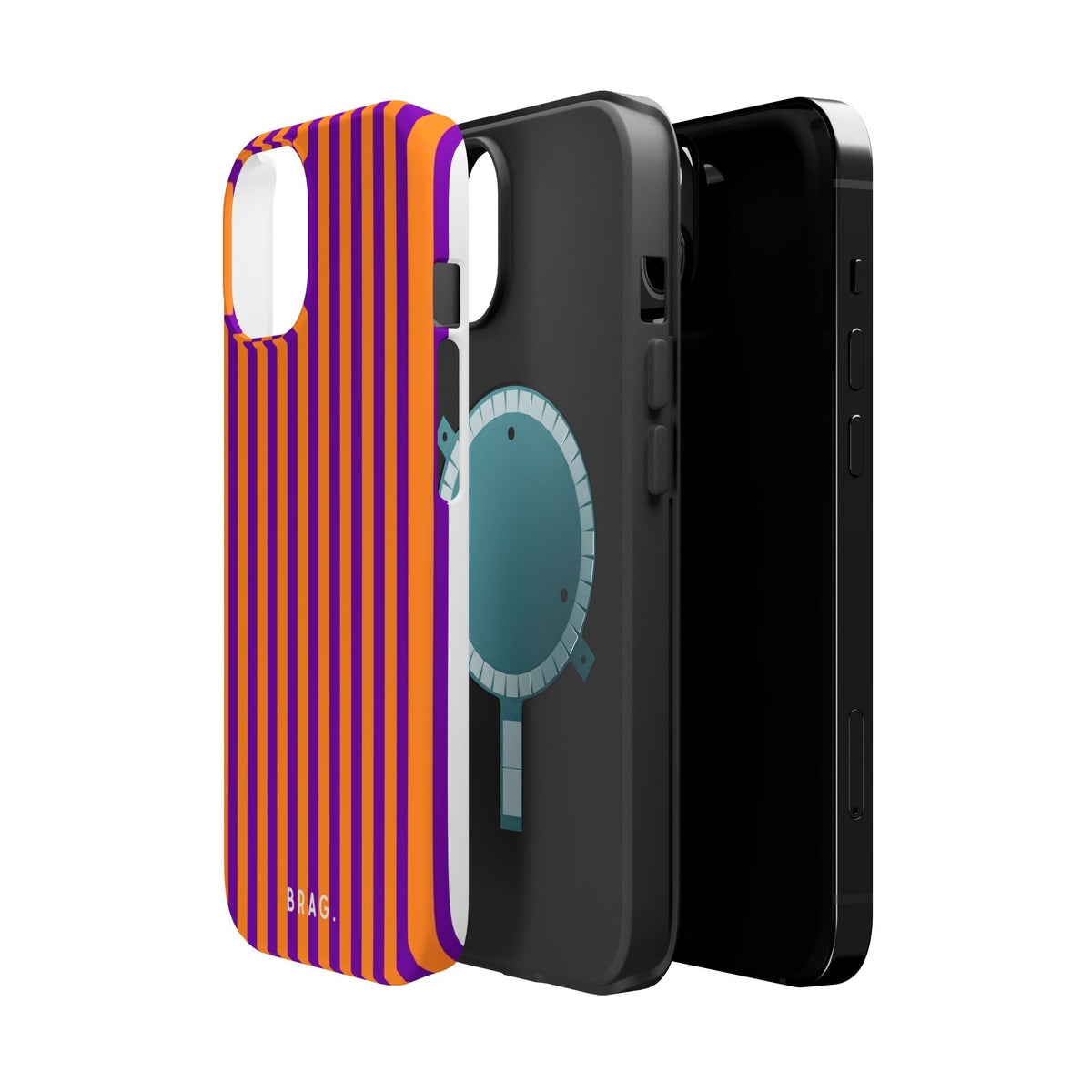 Electric Sunset Magnetic Impact-Resistant Phone Case