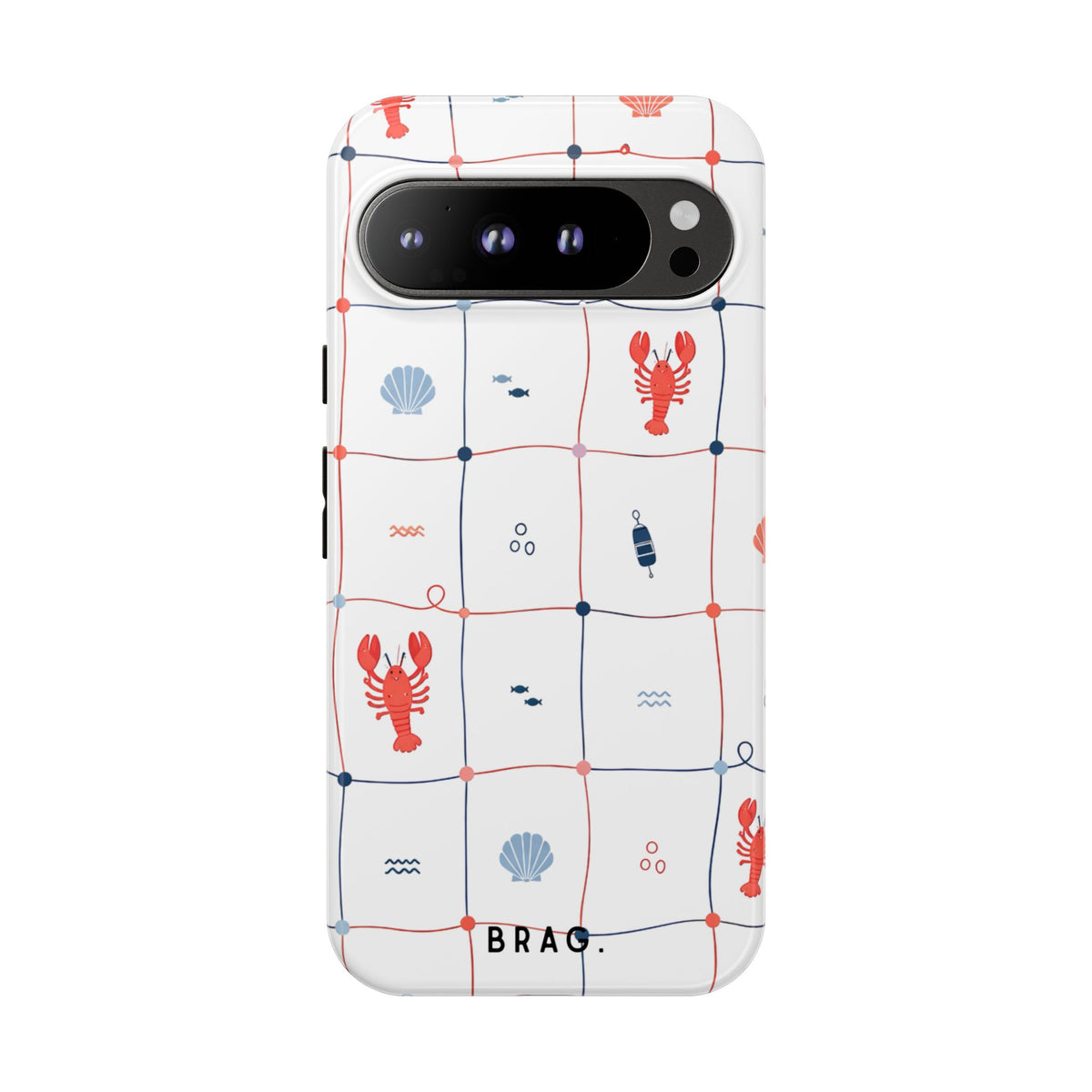 Lobster Cafe Tough Phone Case – Shockproof Protective iPhone Cover
