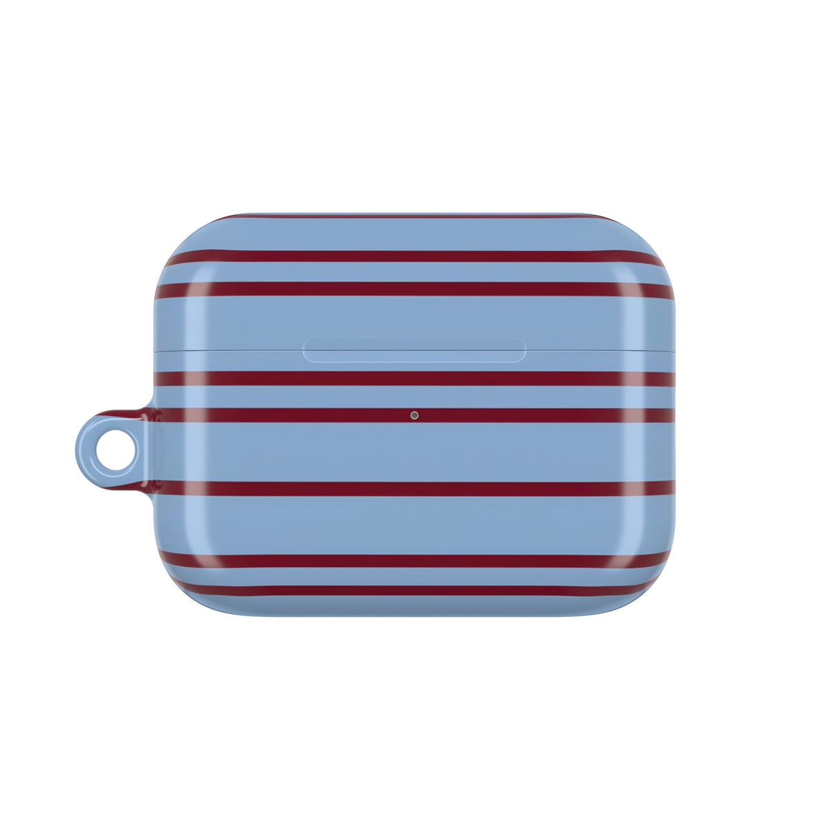 Nautical Stripe AirPod Case – Slim Protective Charging Case