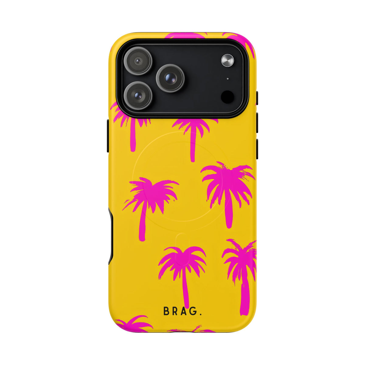 Pink Palms MagSafe Tough Phone Case — Magnetic Protective Cover