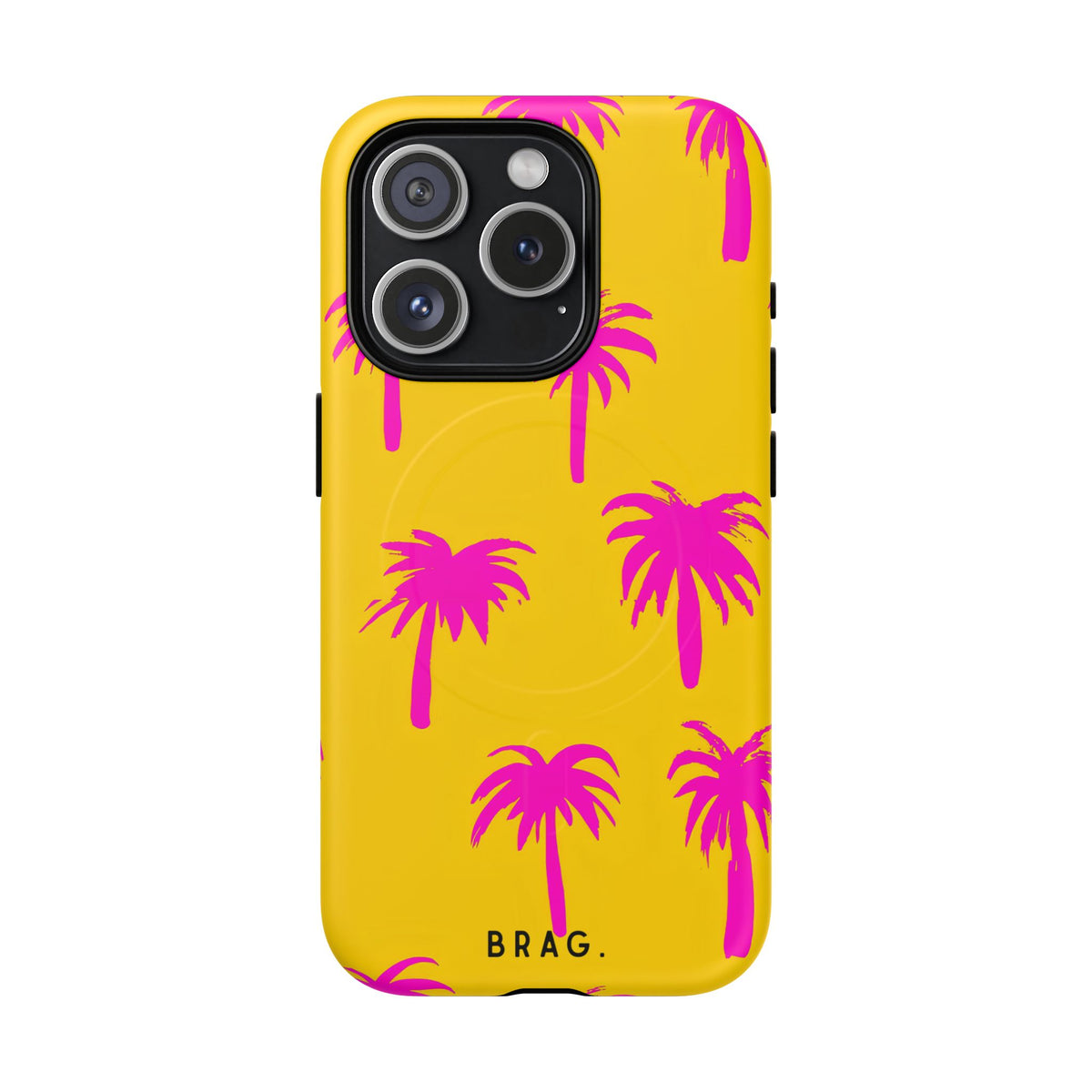 Pink Palms MagSafe Tough Phone Case — Magnetic Protective Cover