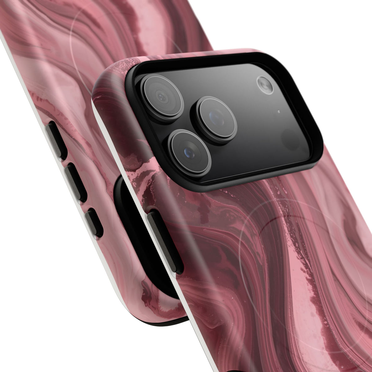 Cherry Smoke MagSafe Tough Phone Case — Magnetic Protective Cover