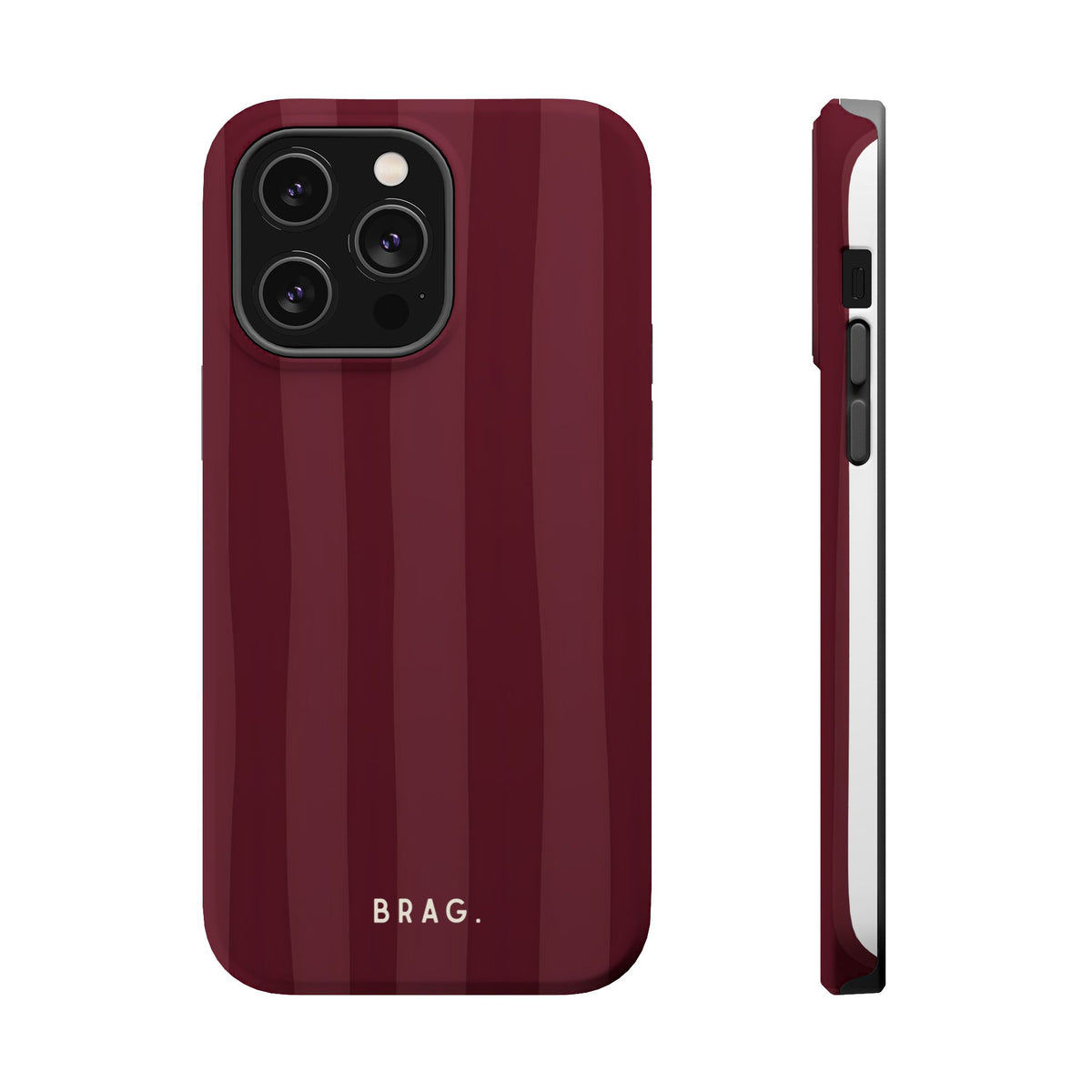 Dark Cherry Magnetic Impact-Resistant Phone Case