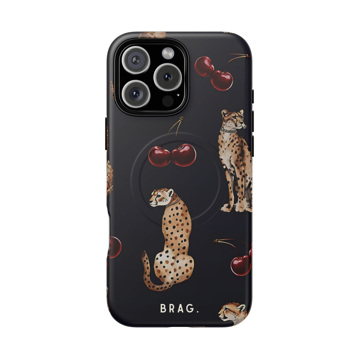 Wild Cherry MagSafe Tough Phone Case — Magnetic Protective Cover
