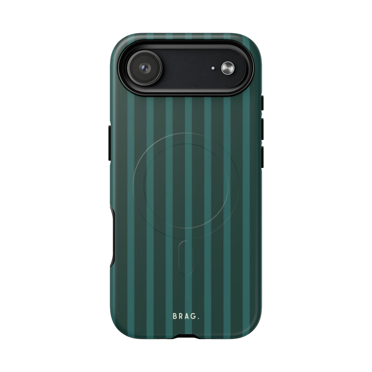 Forest Stripe MagSafe Tough Phone Case — Magnetic Protective Cover