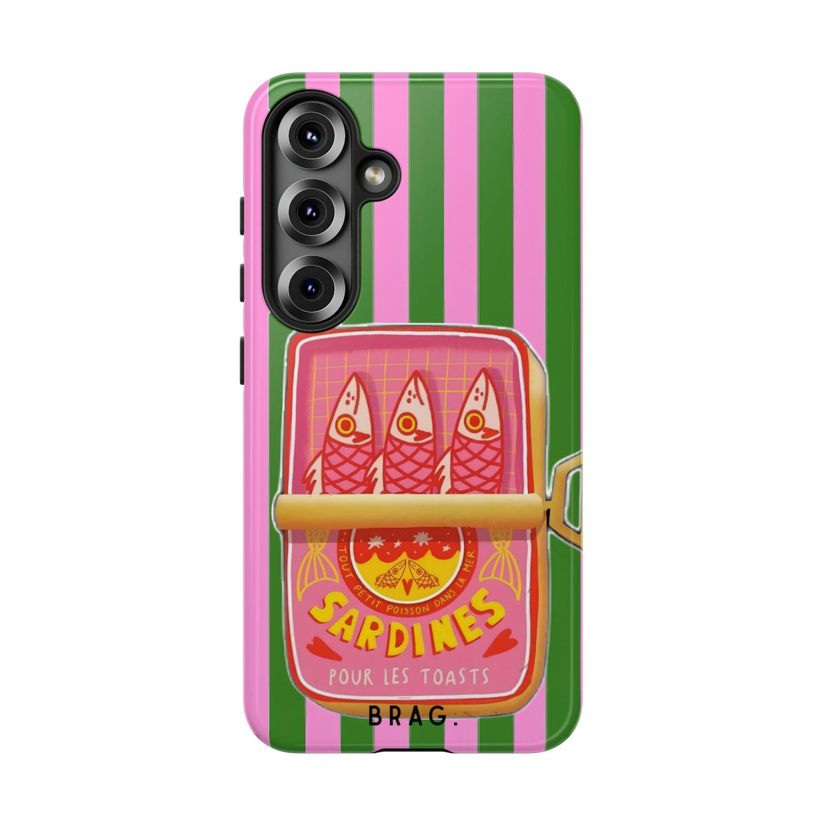 Tinned Pink Tough Phone Case – Shockproof Protective iPhone Cover