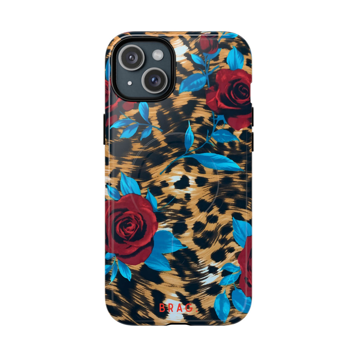Wild Rose MagSafe Tough Phone Case — Magnetic Protective Cover