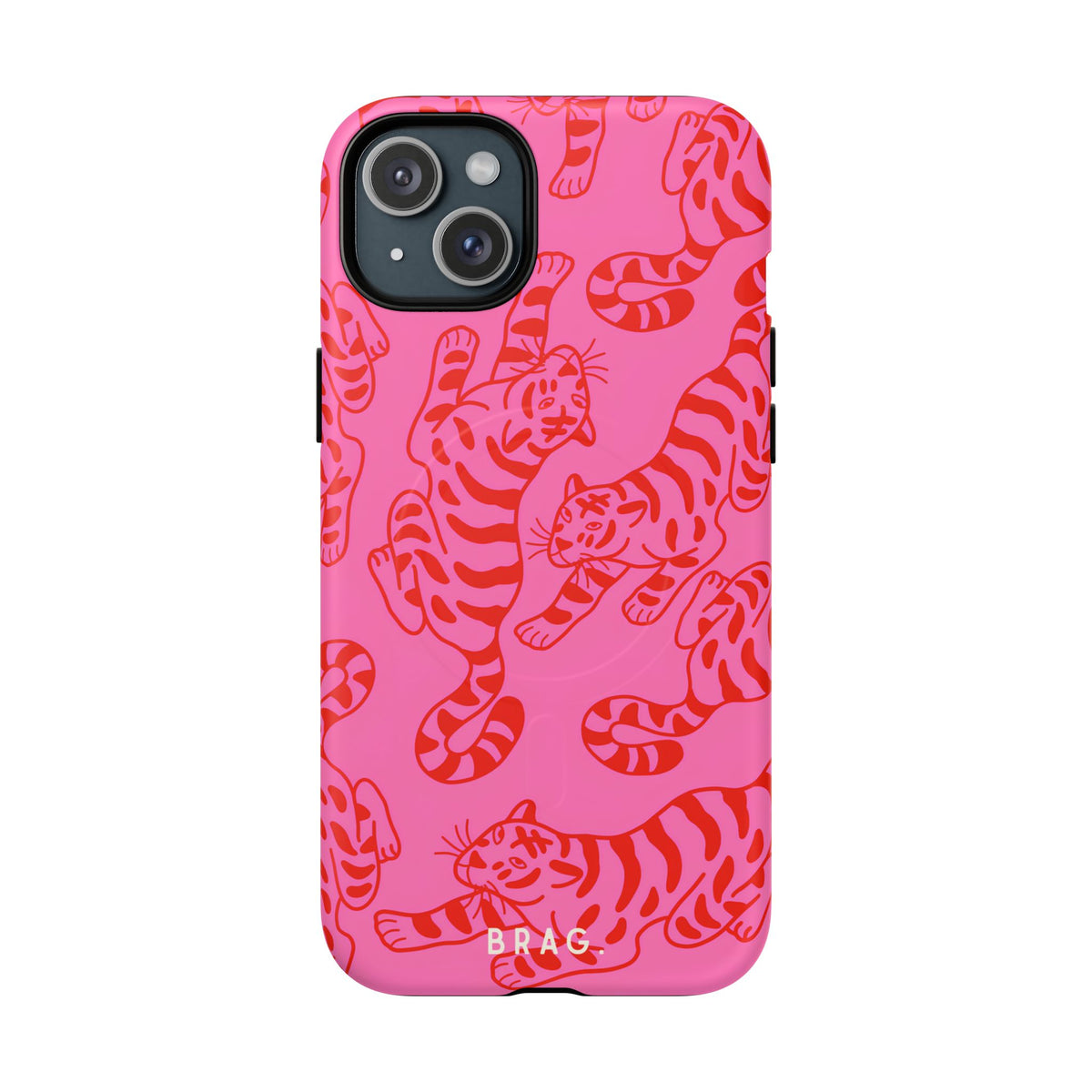Tiger Lily MagSafe Tough Phone Case — Magnetic Protective Cover