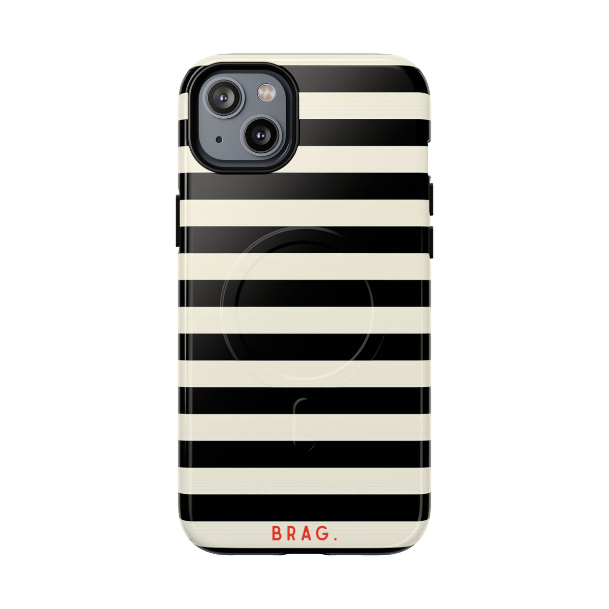 High Black MagSafe Tough Phone Case — Magnetic Protective Cover