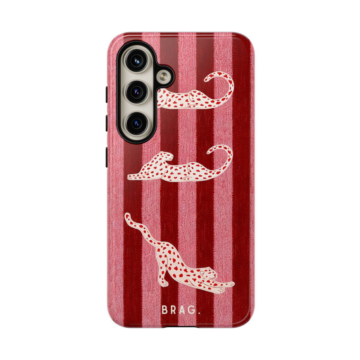 Pink Safari Tough Phone Case – Shockproof Protective iPhone Cover