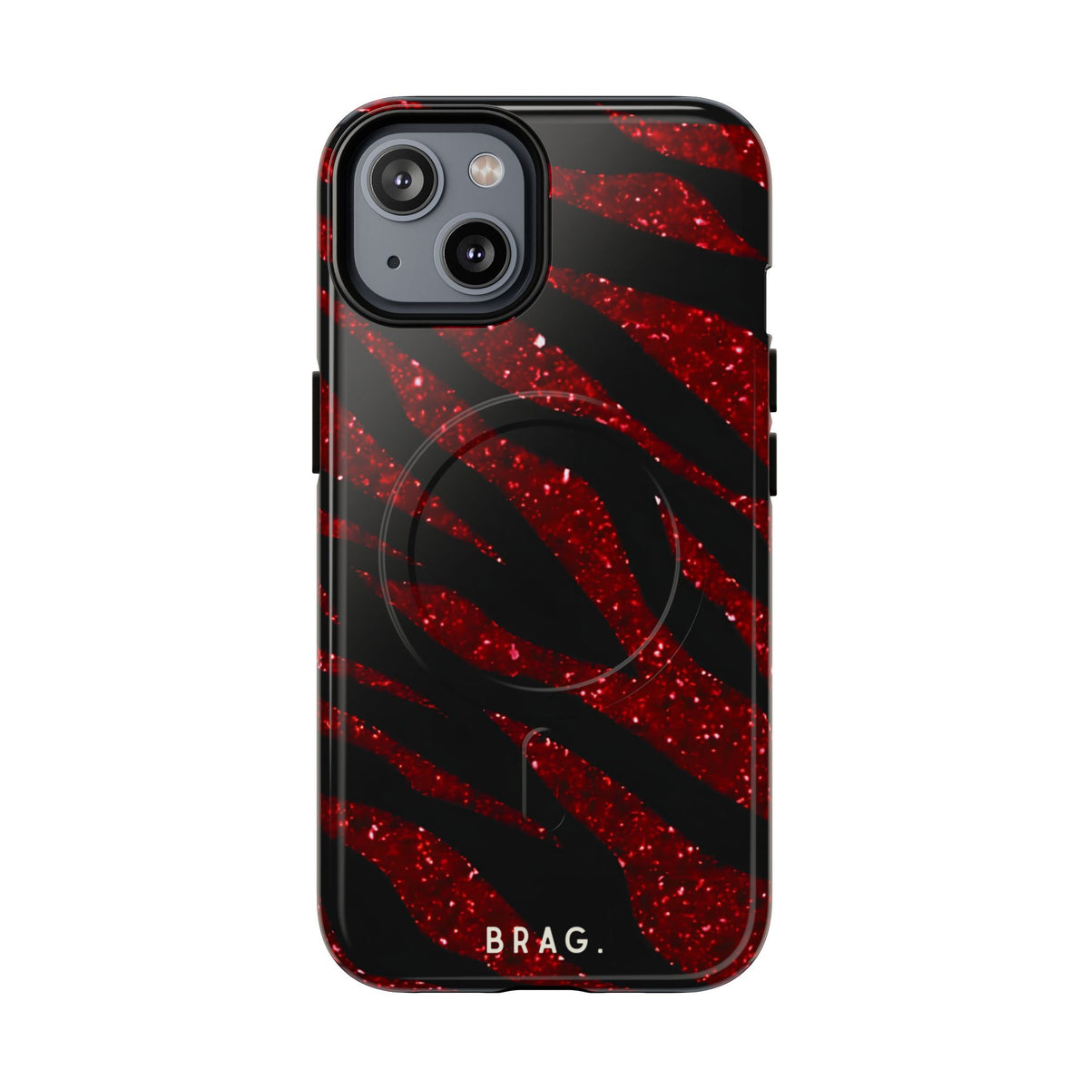 Red Tiger MagSafe Tough Phone Case — Magnetic Protective Cover