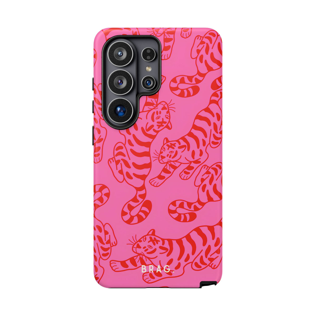 Tiger Lily Tough Phone Case – Shockproof Protective iPhone Cover