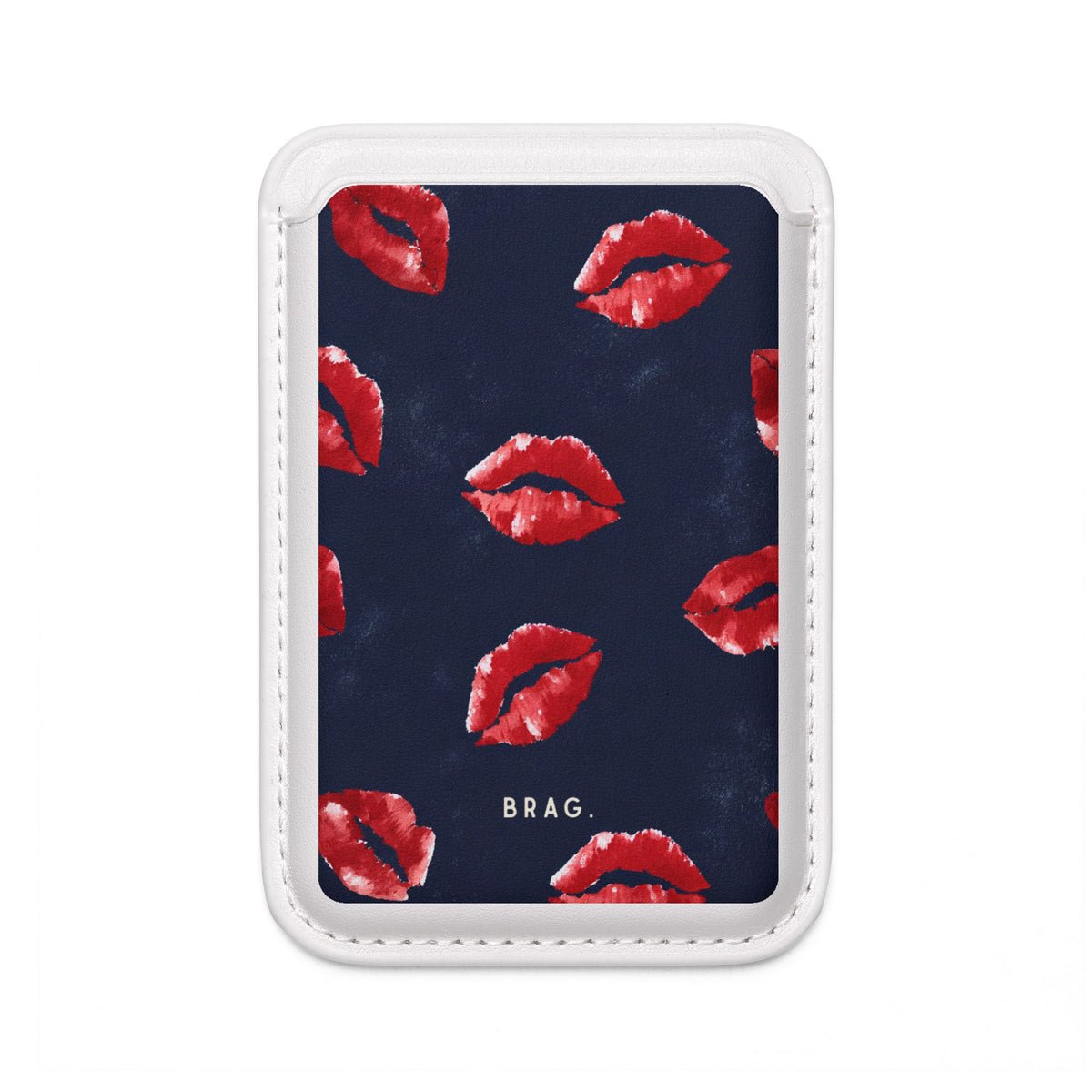 Kiss Off MagSafe Vegan Wallet — Slim Phone Card Holder