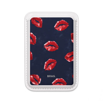 Kiss Off MagSafe Vegan Wallet — Slim Phone Card Holder