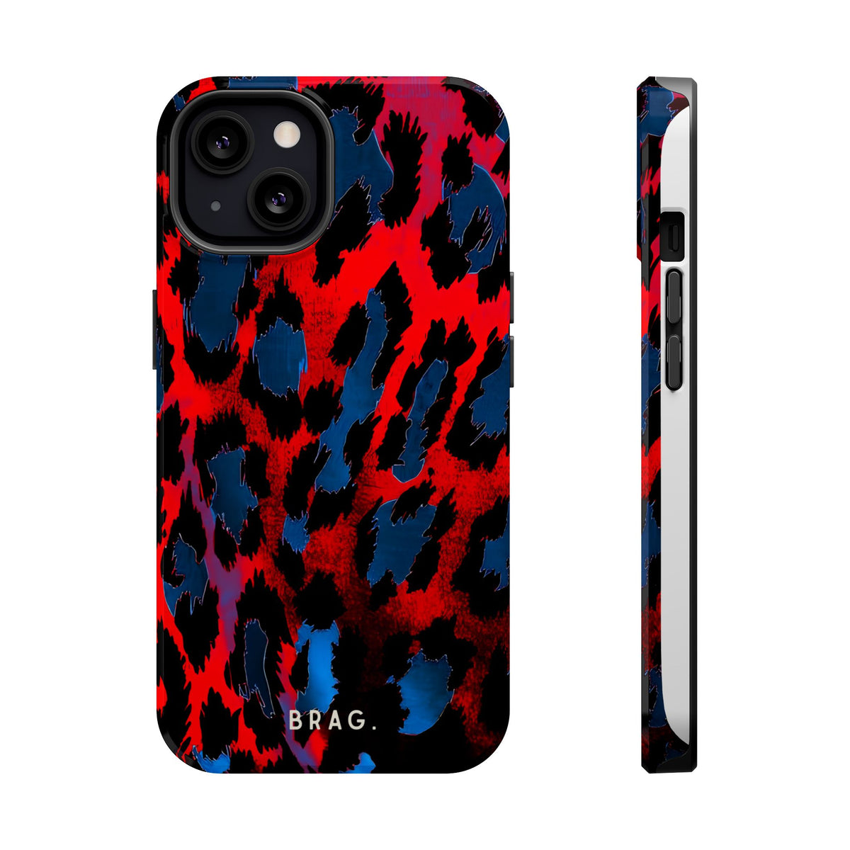 Blue Heat Magnetic Impact-Resistant Phone Case
