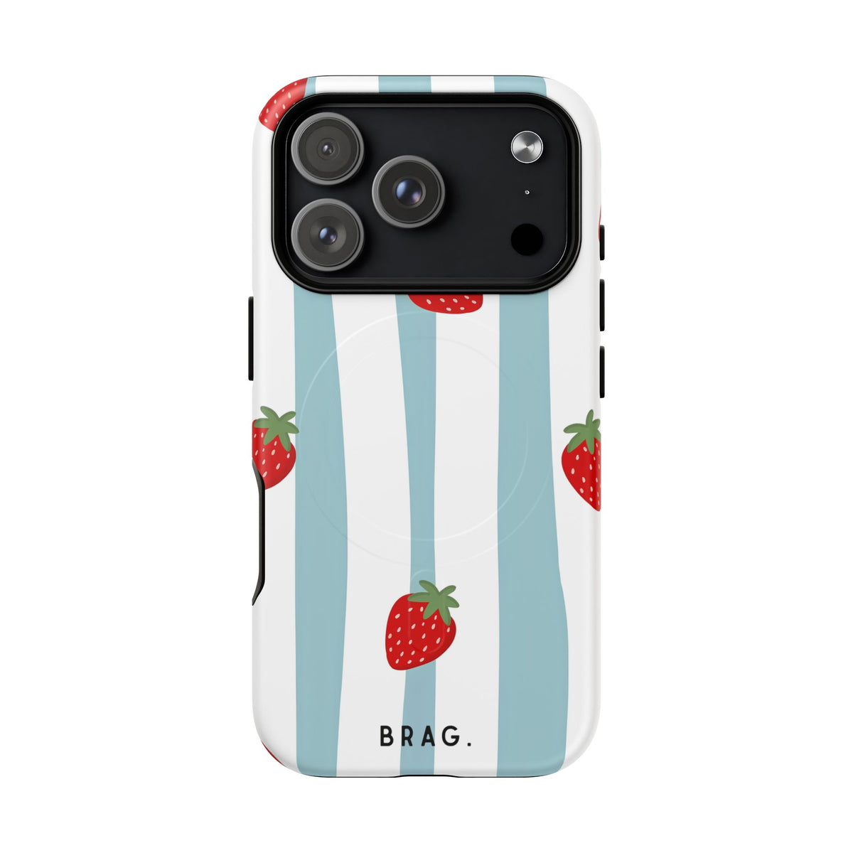 Berry Bloom MagSafe Tough Phone Case — Magnetic Protective Cover