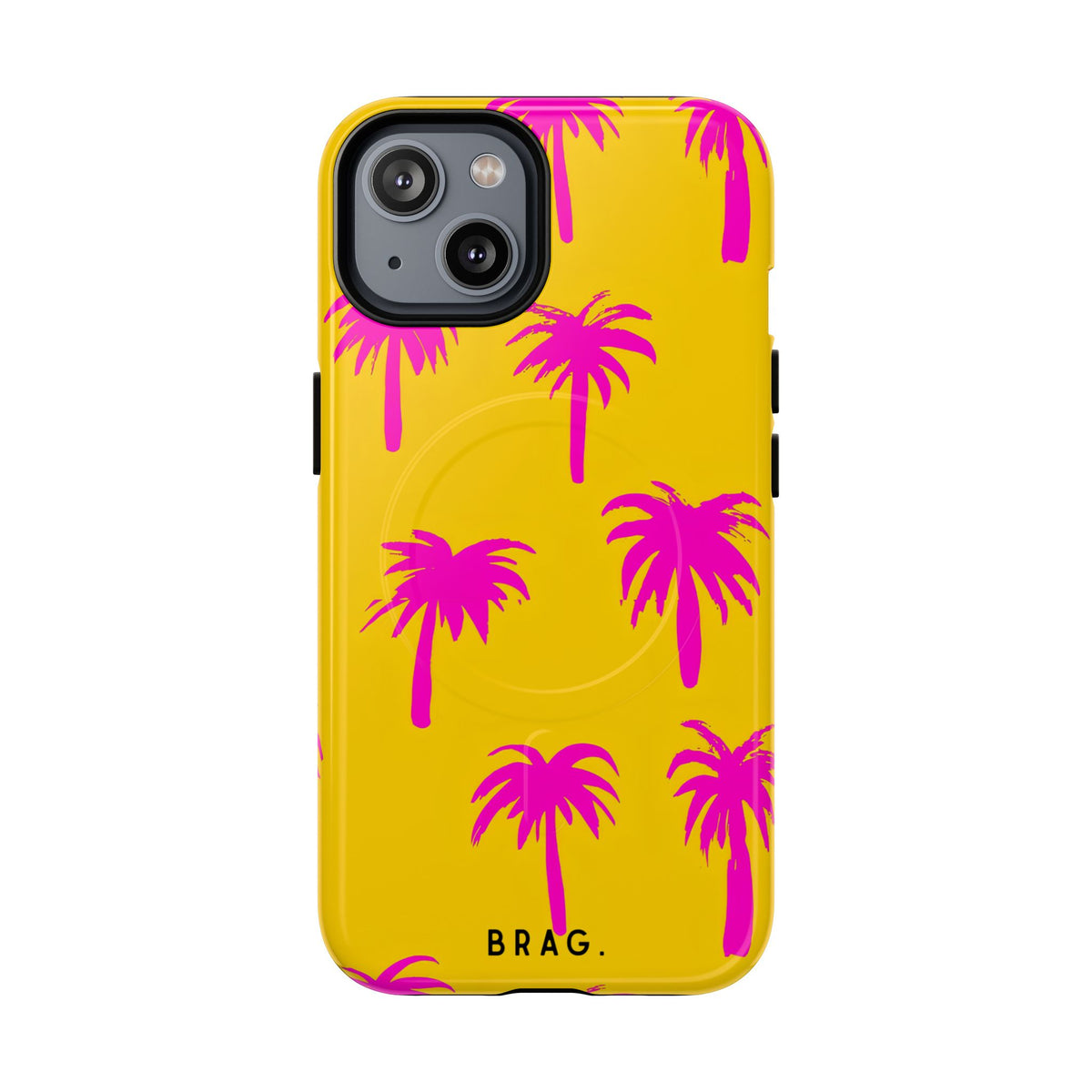 Pink Palms MagSafe Tough Phone Case — Magnetic Protective Cover