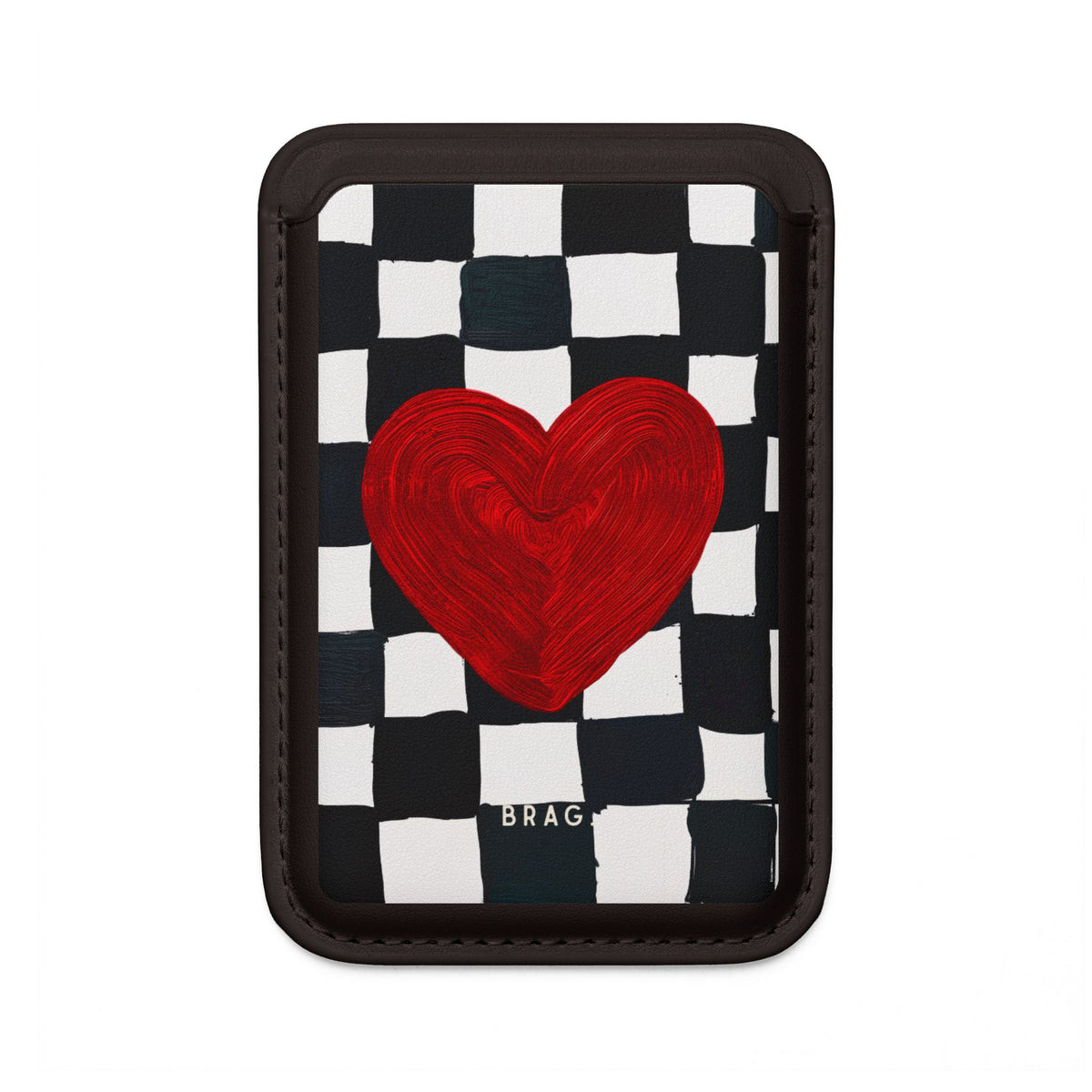 Love Bite MagSafe Vegan Wallet — Slim Phone Card Holder