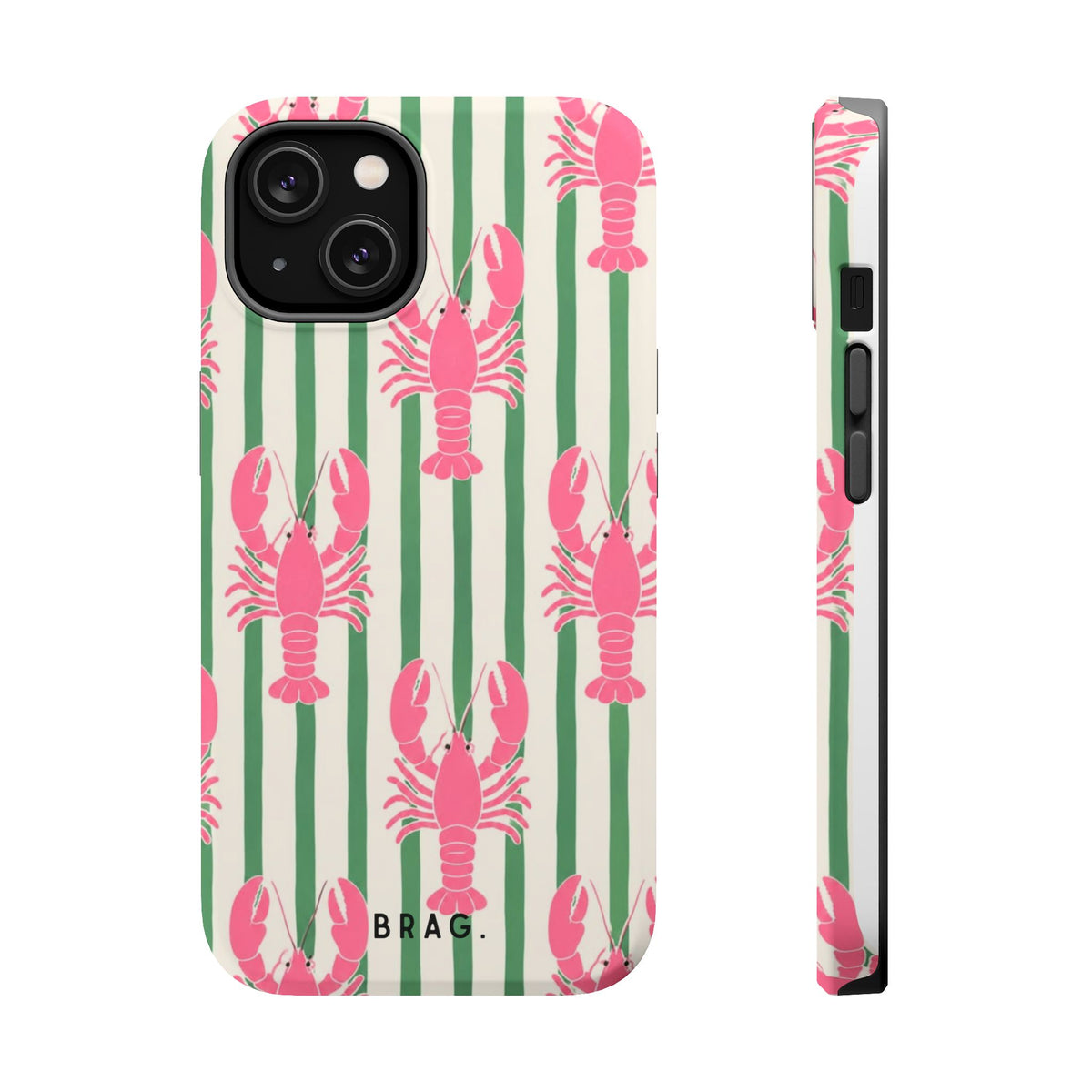 Pink catch Magnetic Impact-Resistant Phone Case