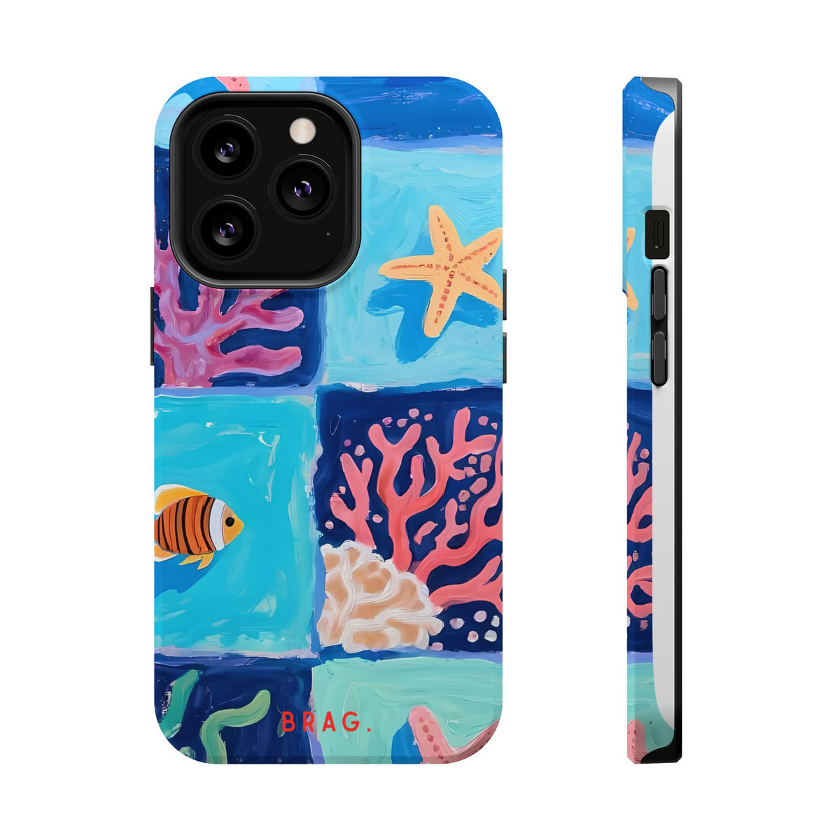 Coral Bay Magnetic Impact-Resistant Phone Case
