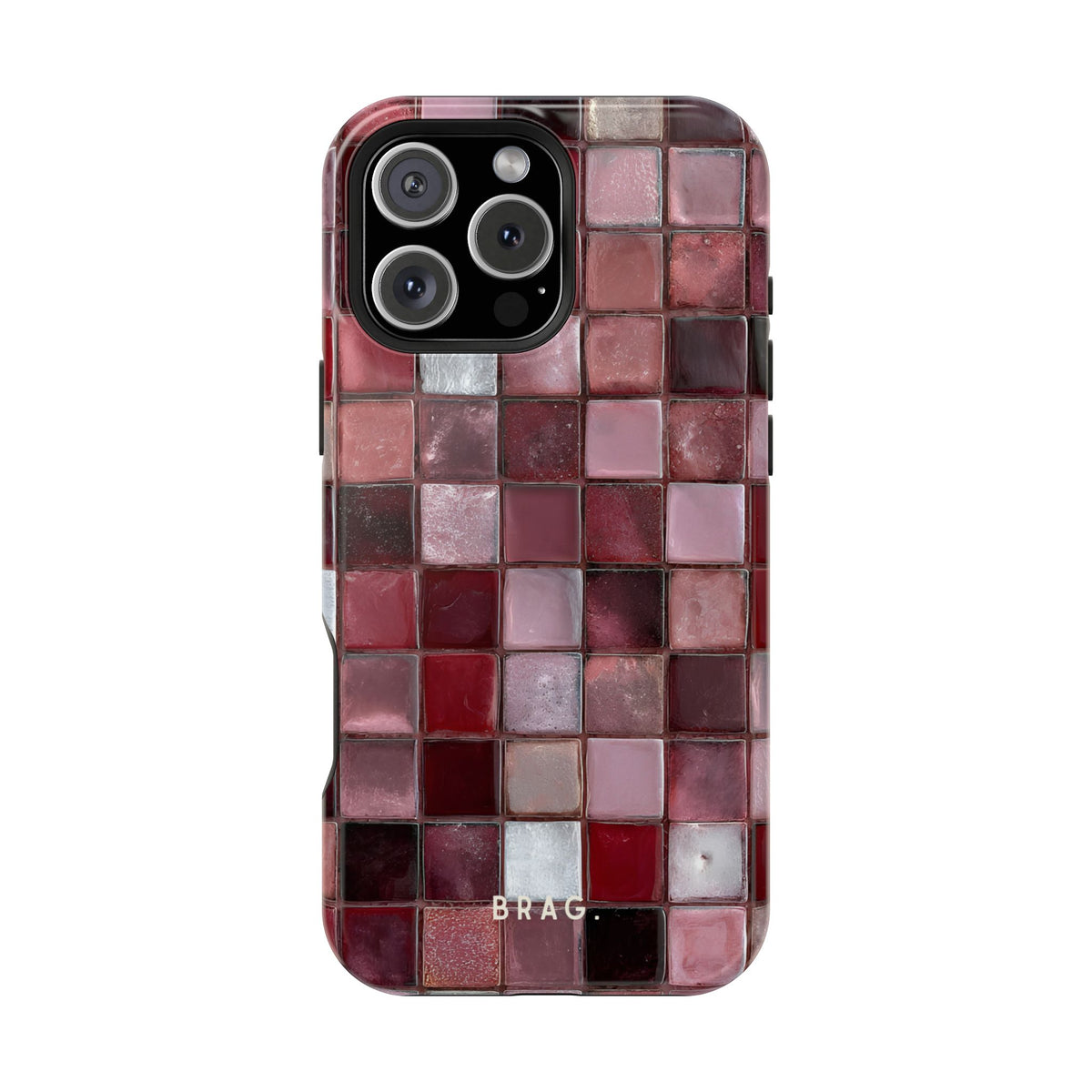 Cherry Tile Magnetic Impact-Resistant Phone Case