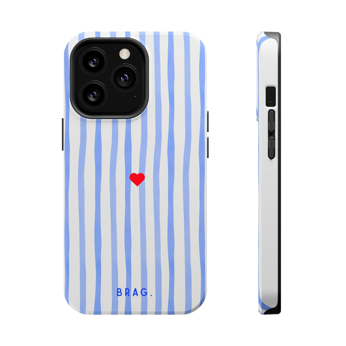 Blue Heart Magnetic Impact-Resistant Phone Case