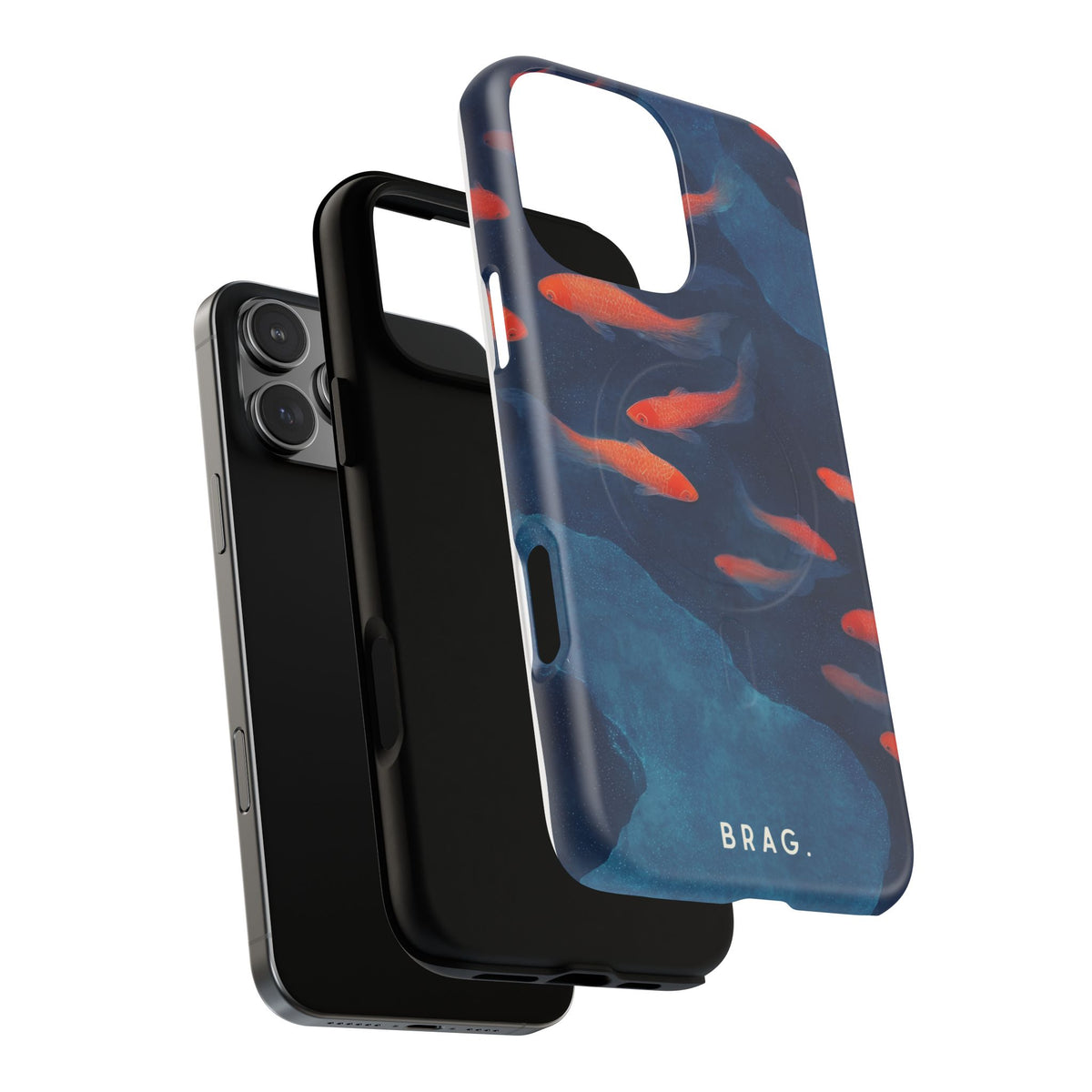 Midnight Swim MagSafe Tough Phone Case — Magnetic Protective Cover