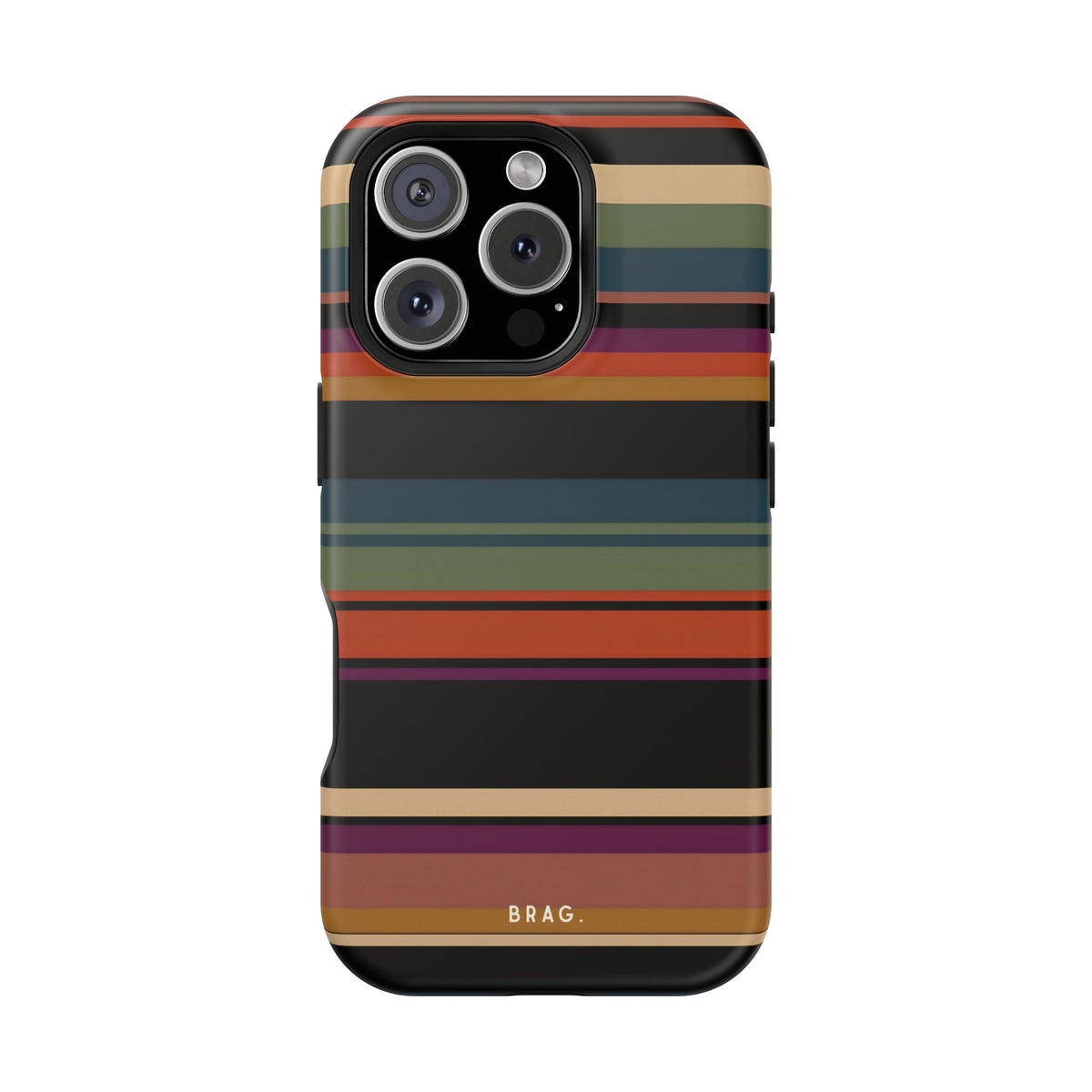 Market Stripe Magnetic Impact-Resistant Phone Case