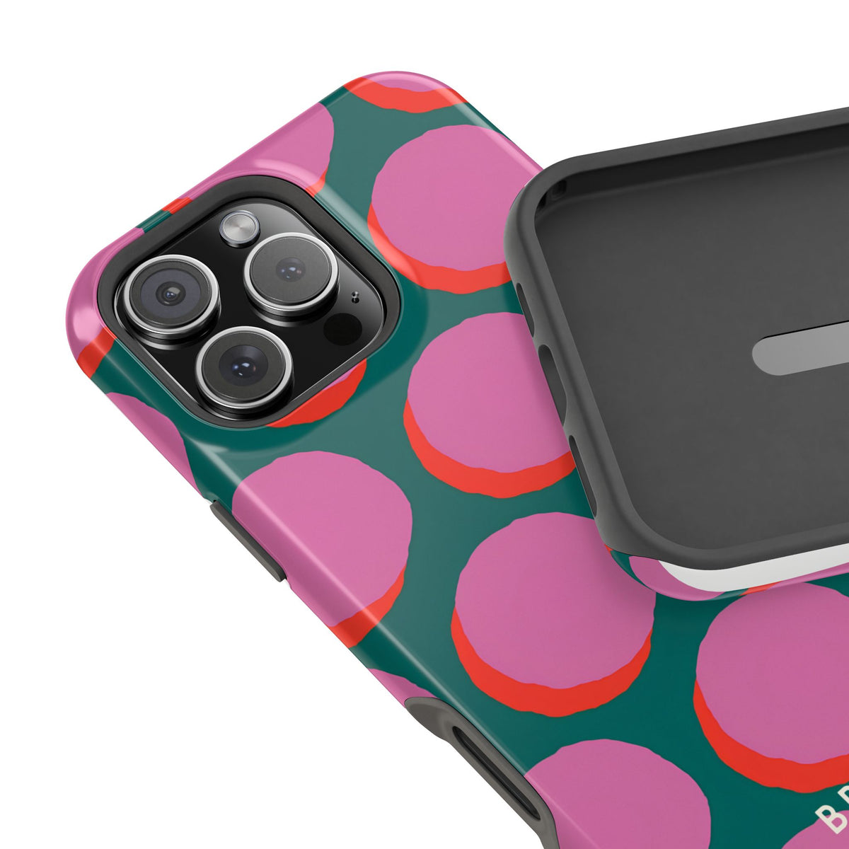 Pink Moon Magnetic Impact-Resistant Phone Case