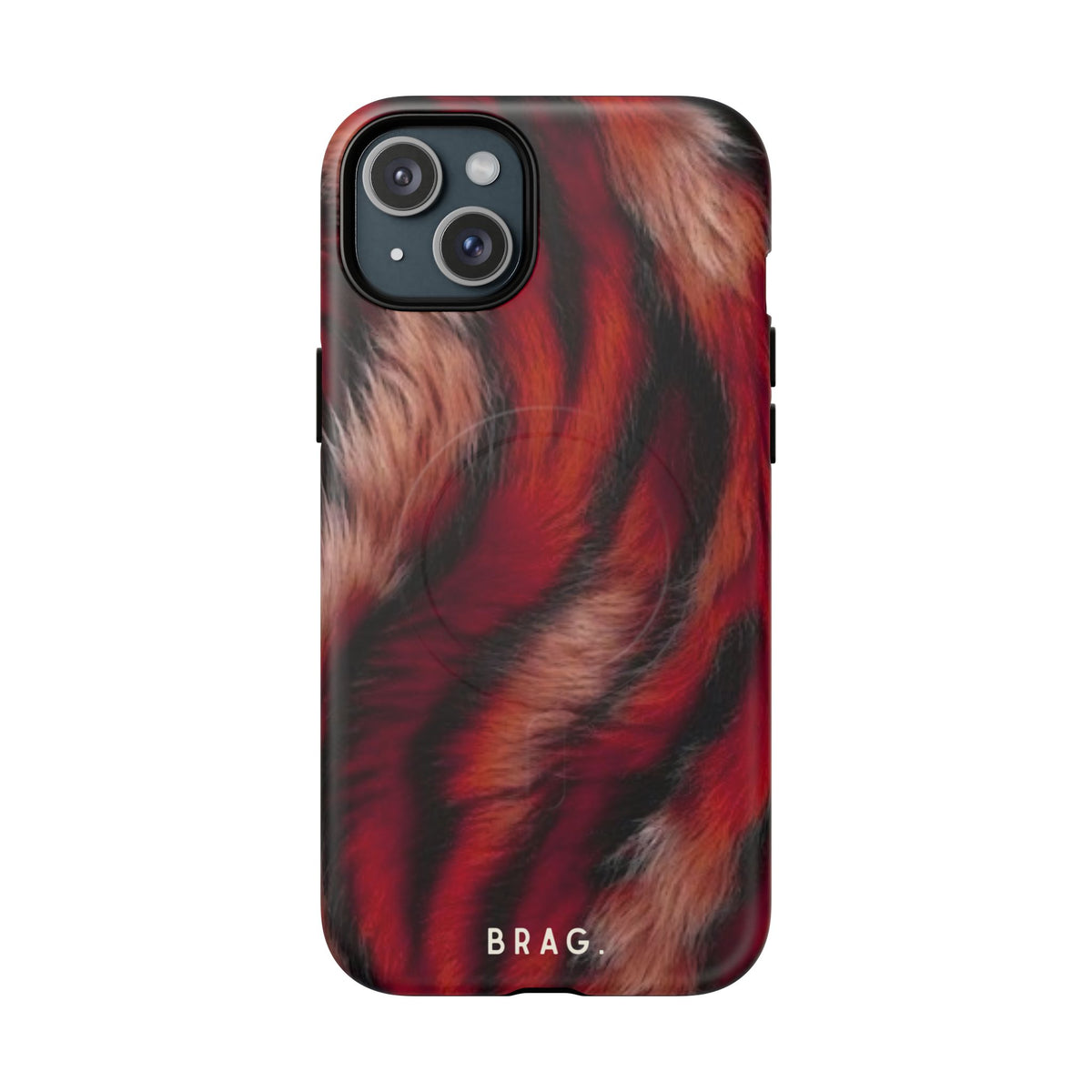 Red Rush MagSafe Tough Phone Case — Magnetic Protective Cover