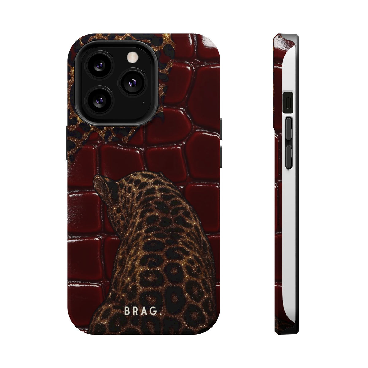 Leopard Lounge Magnetic Impact-Resistant Phone Case