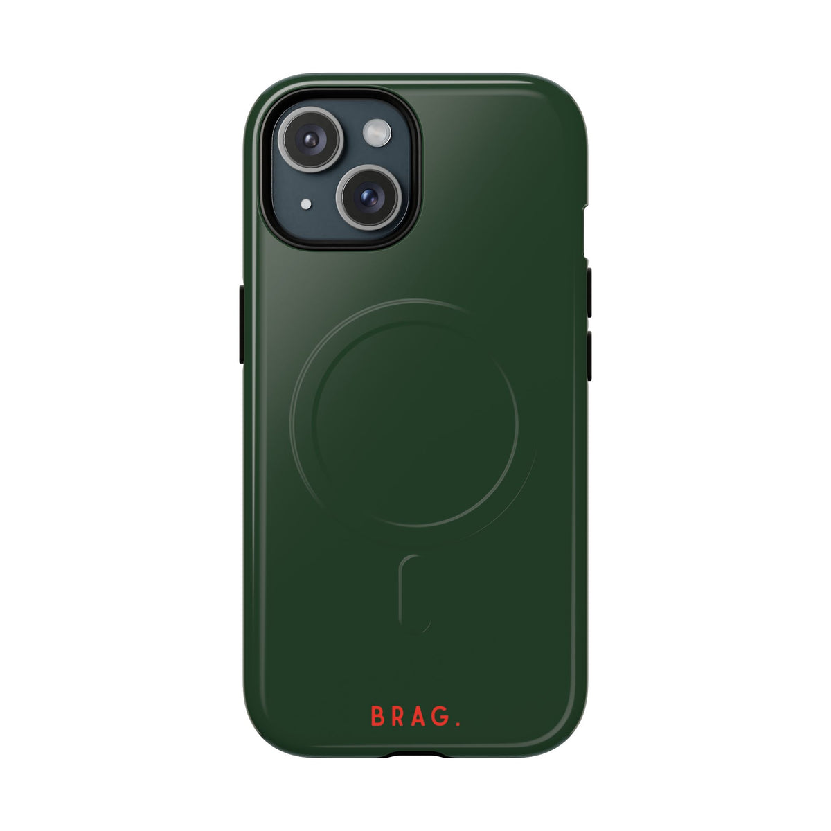 Brag Green MagSafe Tough Phone Case — Magnetic Protective Cover