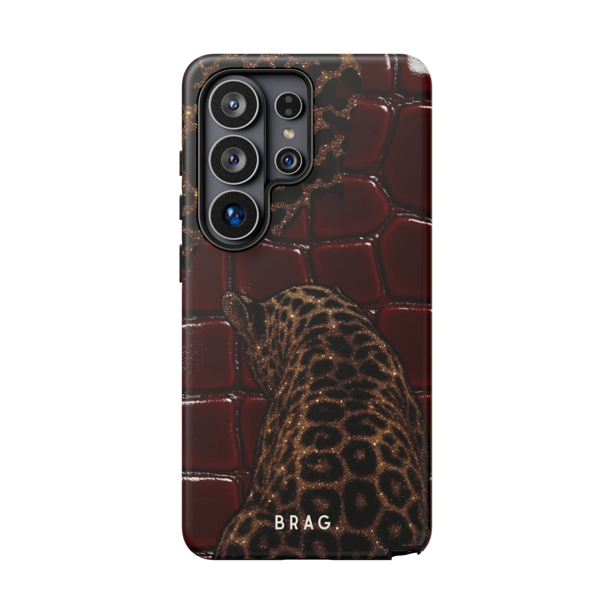 Leopard Lounge Tough Phone Case – Shockproof Protective iPhone Cover