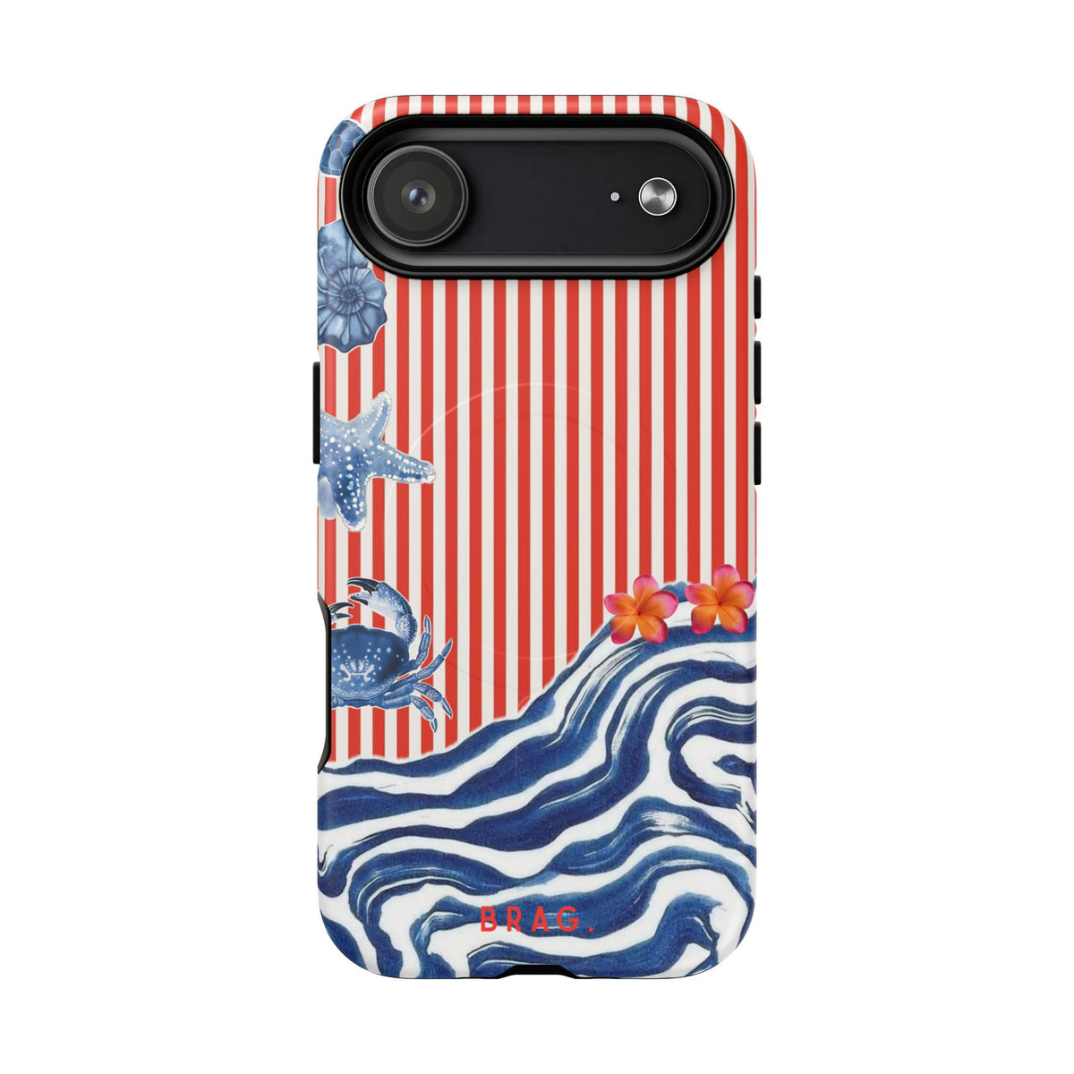 Riviera Postcard MagSafe Tough Phone Case — Magnetic Protective Cover