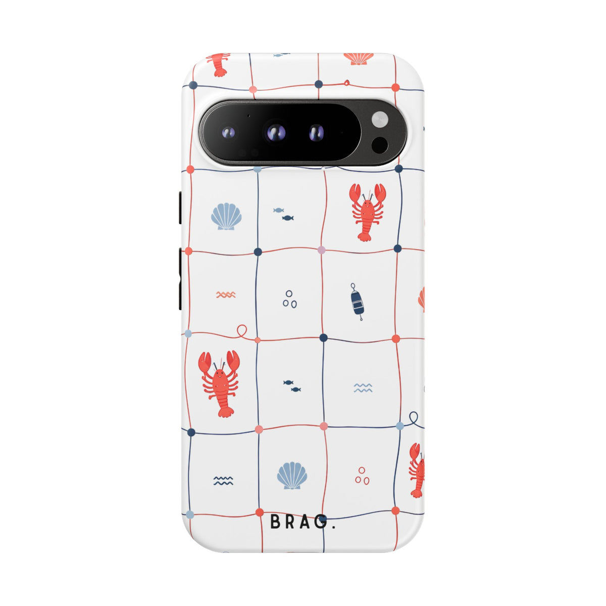 Lobster Cafe Tough Phone Case – Shockproof Protective iPhone Cover