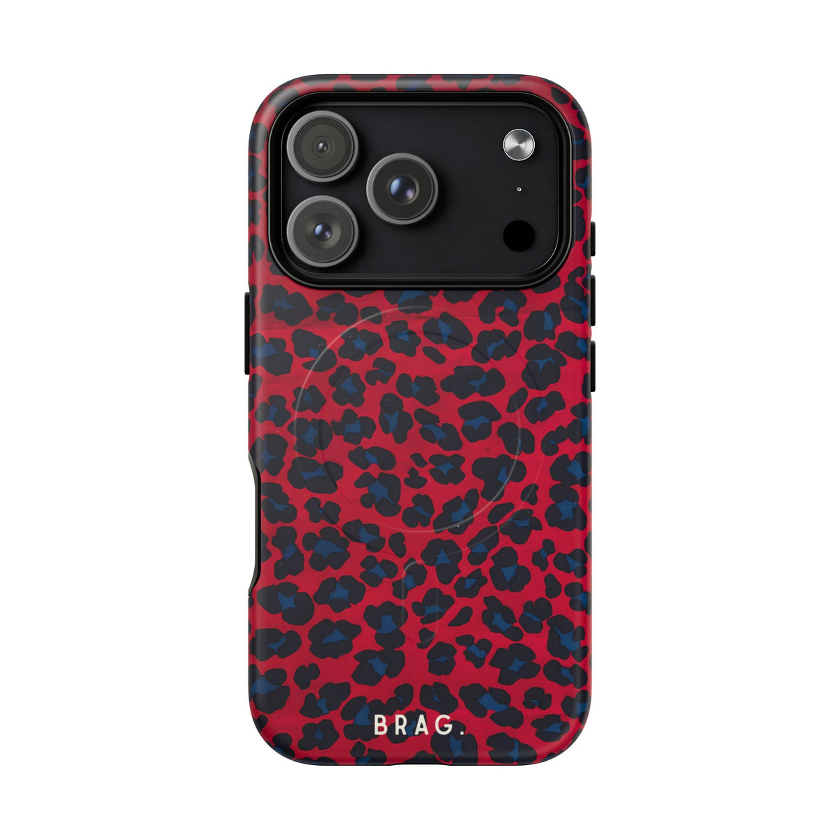 Red Panther MagSafe Tough Phone Case — Magnetic Protective Cover