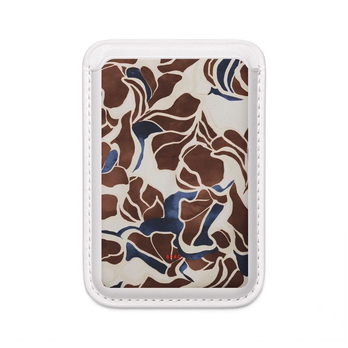Stone Wave MagSafe Vegan Wallet — Slim Phone Card Holder