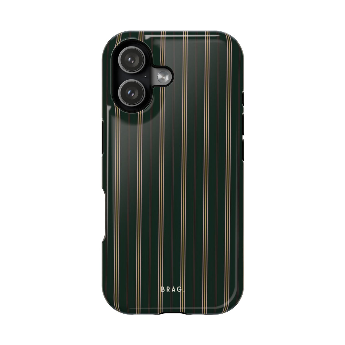 Vintage Pinstripe Magnetic Impact-Resistant Phone Case
