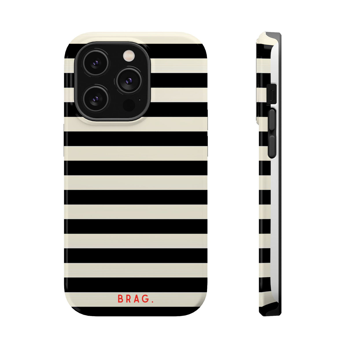 High Black Magnetic Impact-Resistant Phone Case