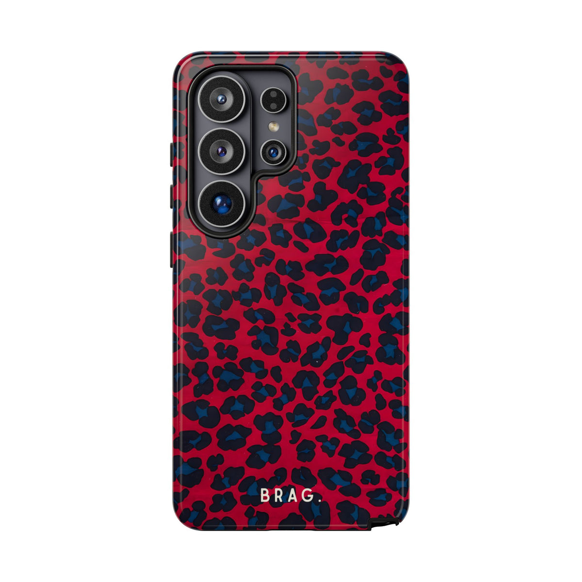 Red Flag Tough Phone Case – Shockproof Protective iPhone Cover