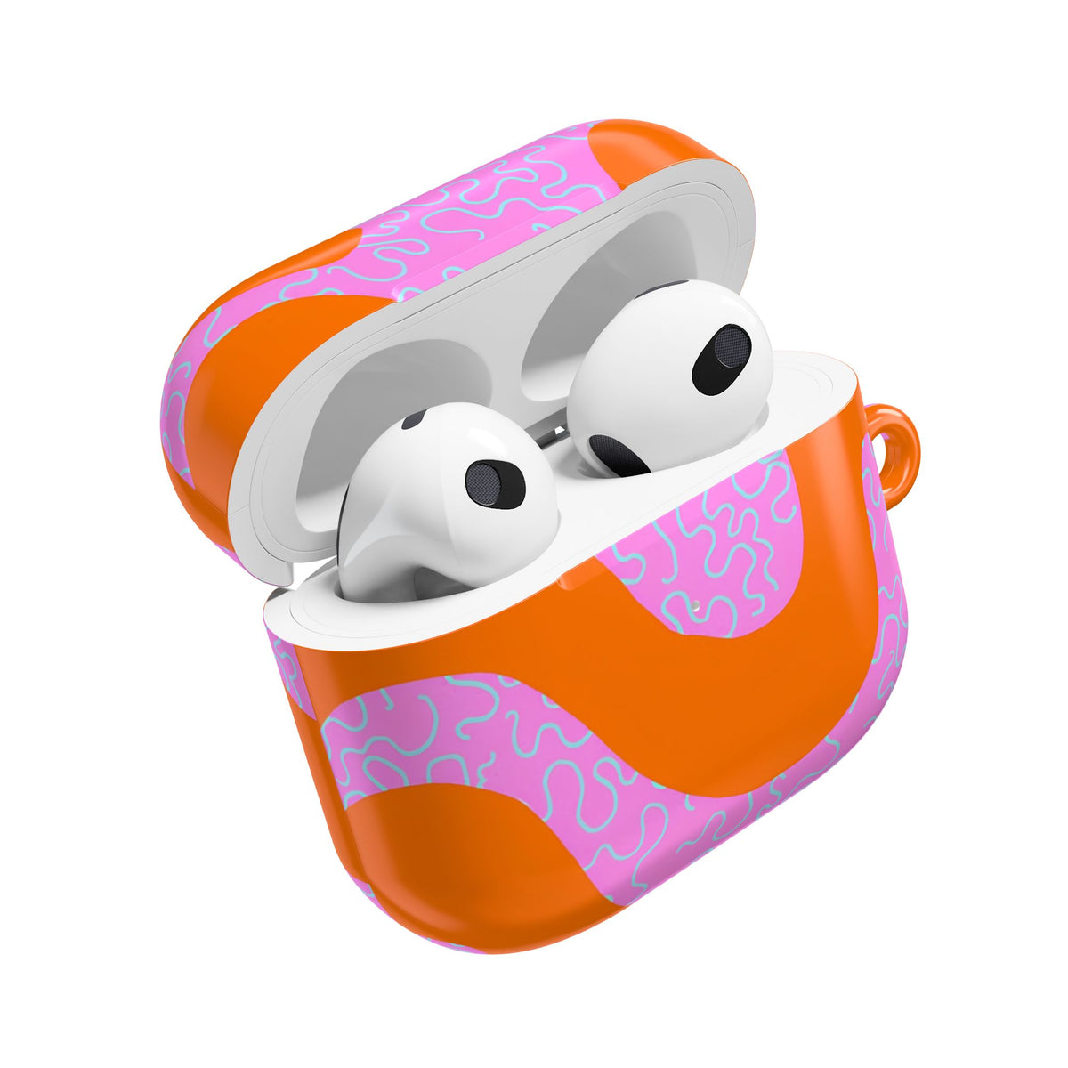 Coral Kiss AirPod Case – Slim Protective Charging Case