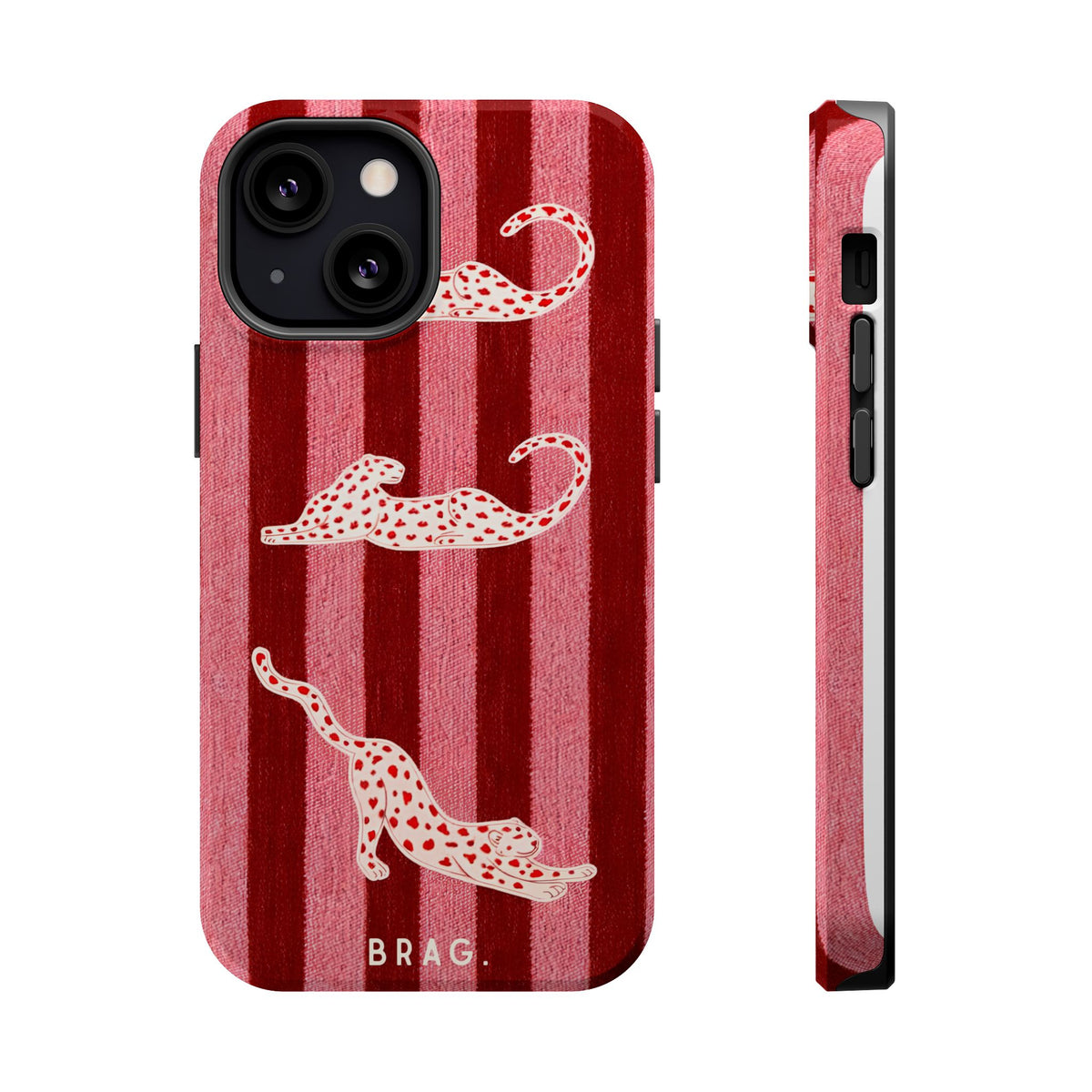 Pink Safari Magnetic Impact-Resistant Phone Case